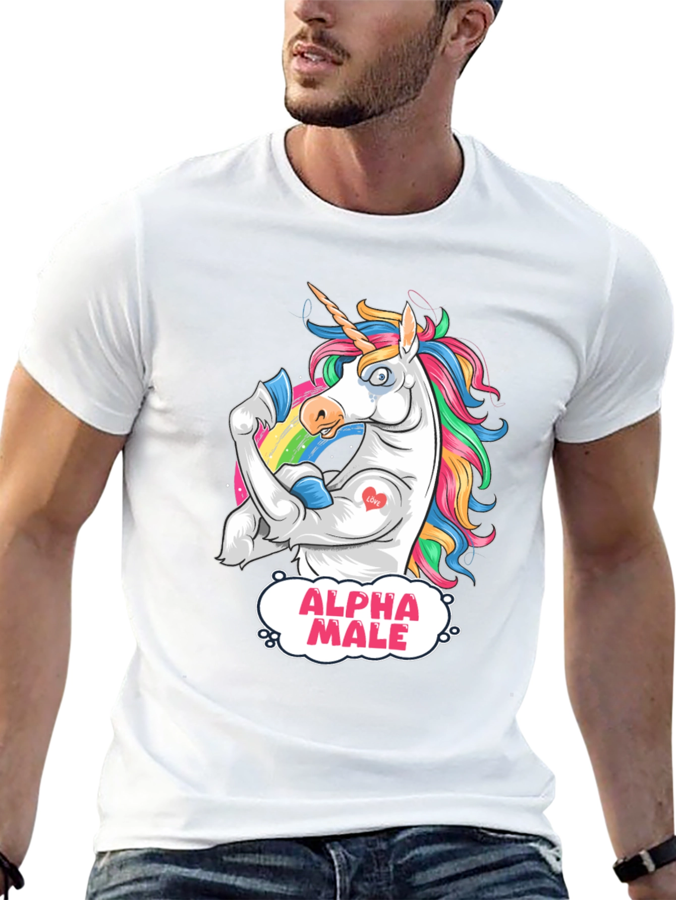 Alpha Male Unicorn T-Shirt