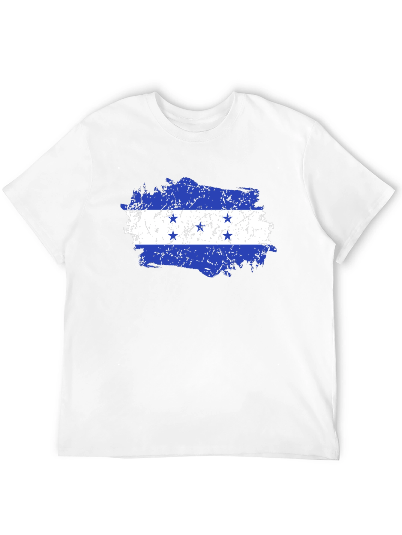 Honduras Flag T-Shirt - Distressed Design