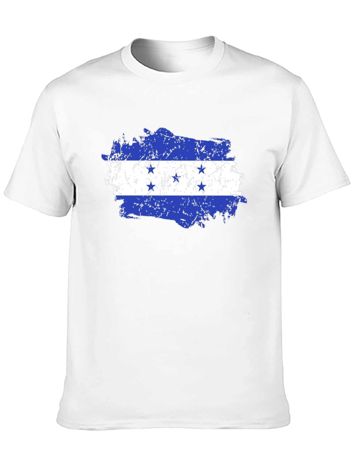 Honduras Flag T-Shirt - Distressed Design