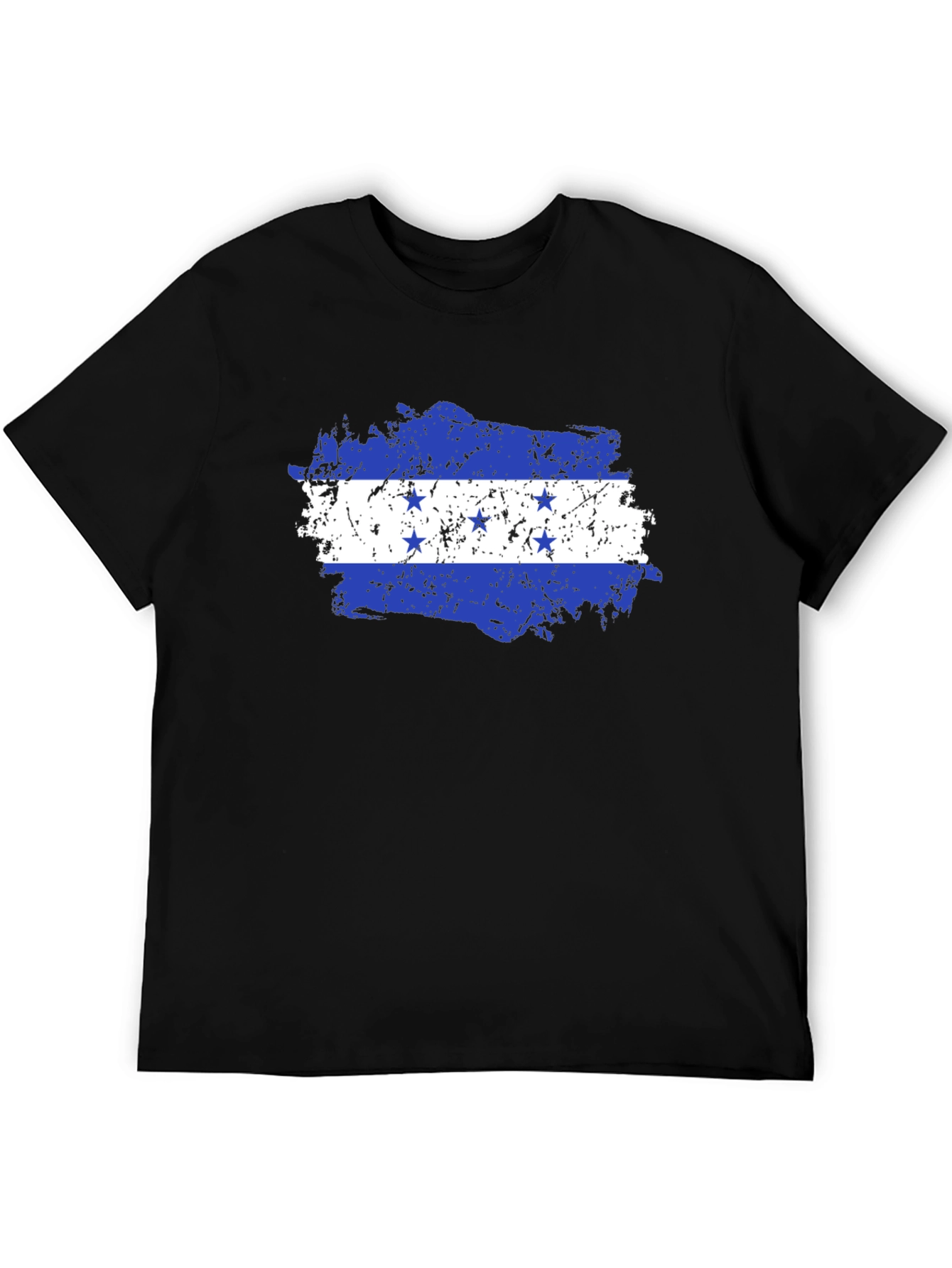 Honduras Flag T-Shirt - Distressed Design