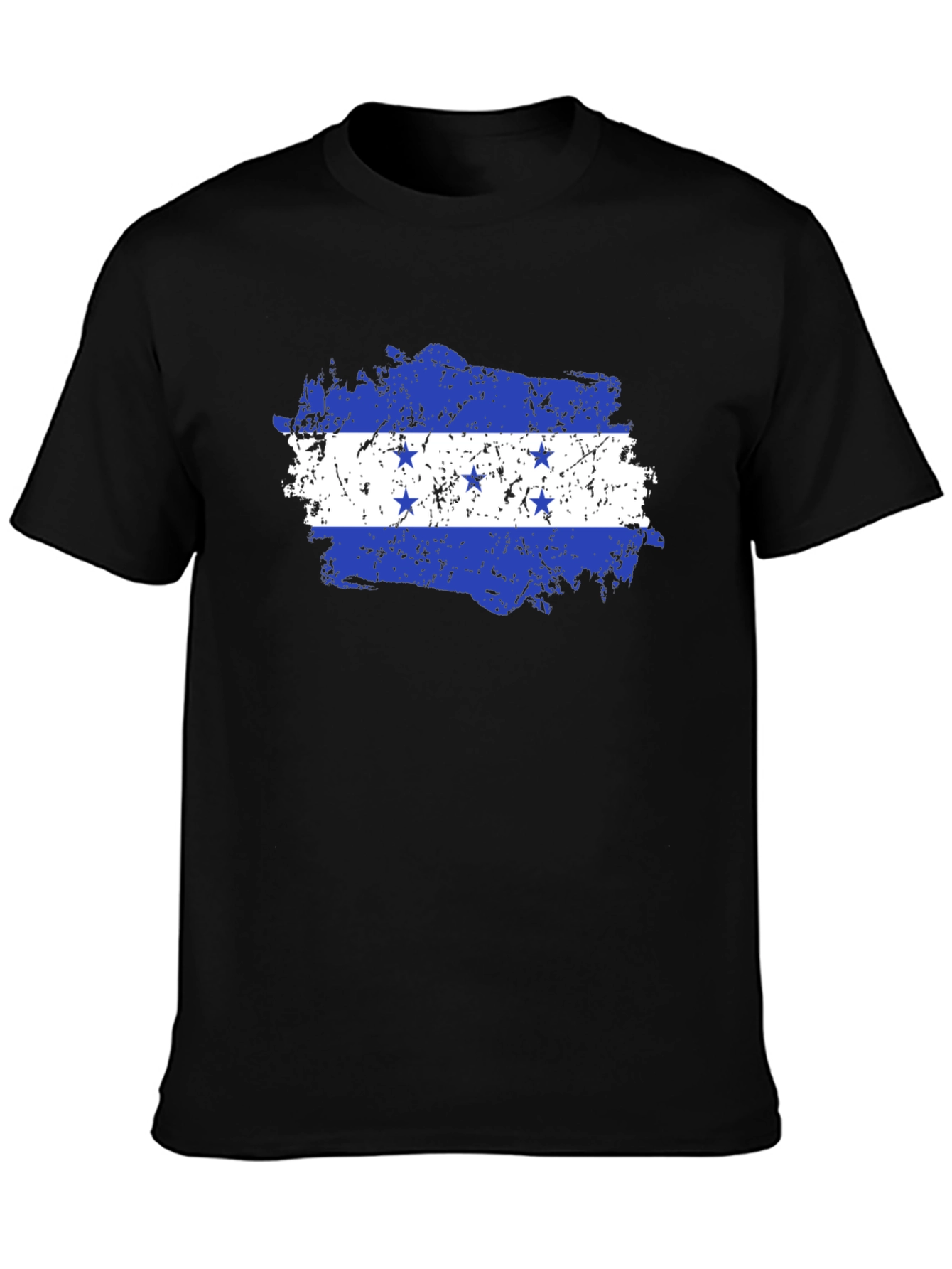Honduras Flag T-Shirt - Distressed Design