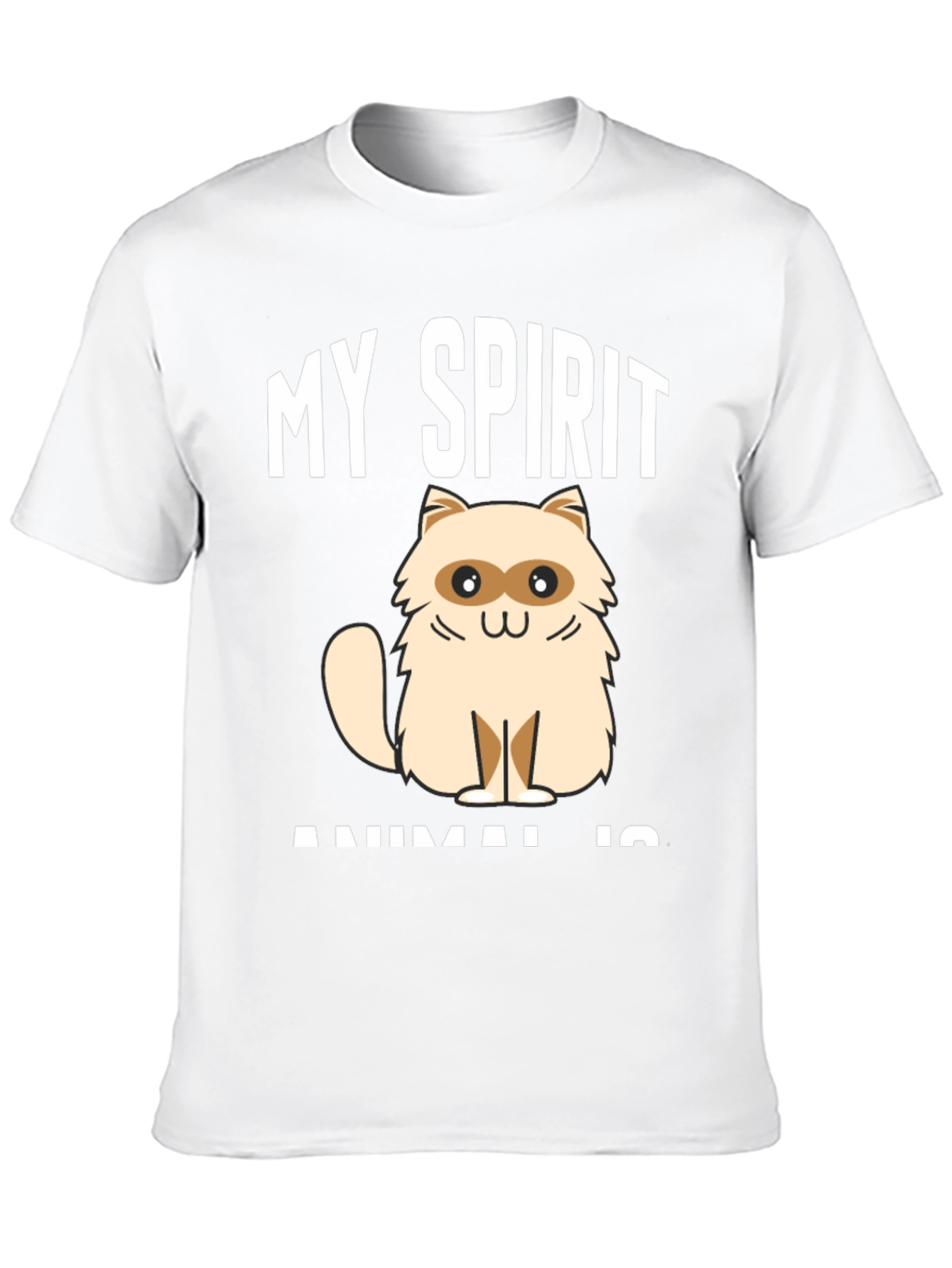 My Spirit Animal is Cat Graphic Tee