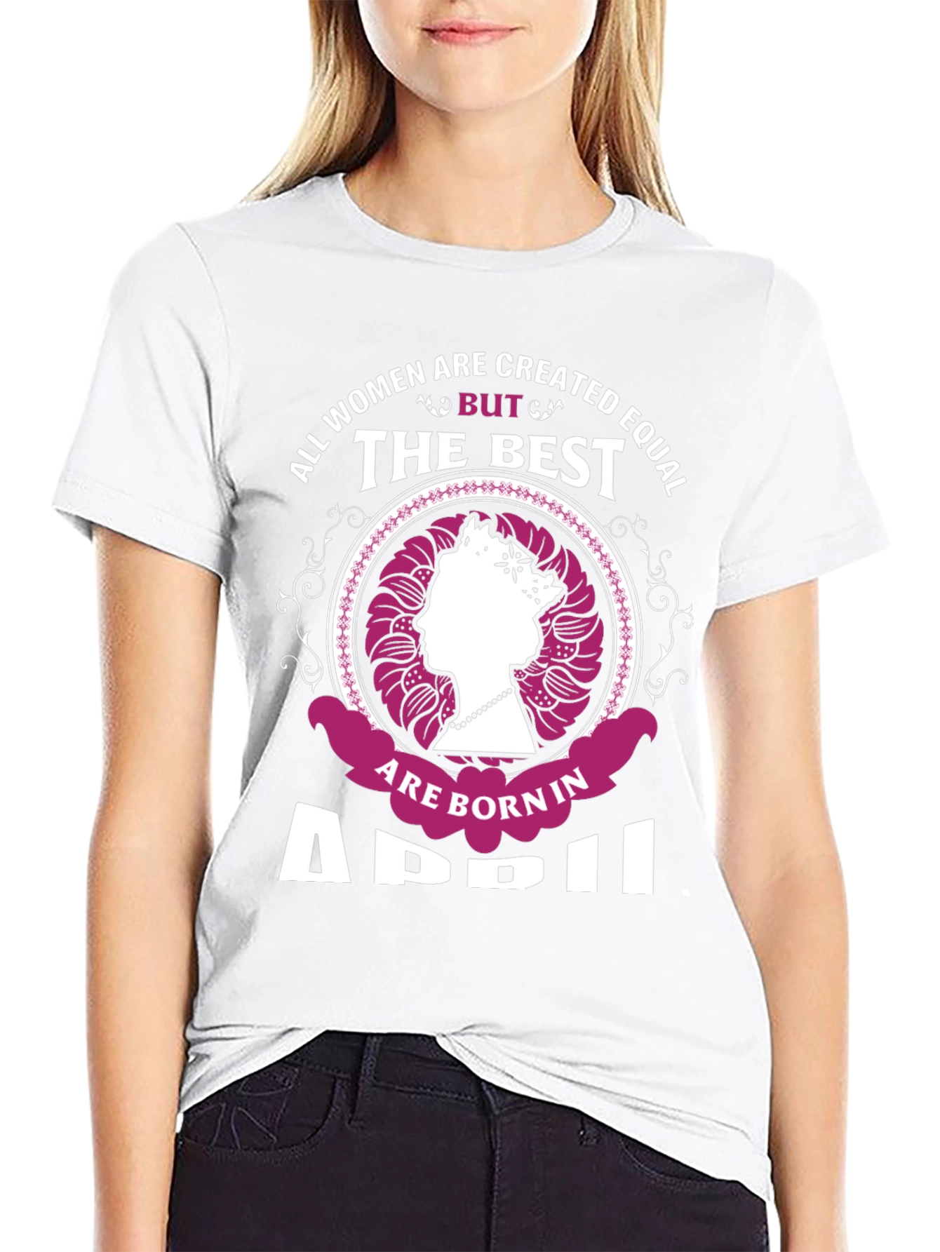 April Birthday Queen T-Shirt