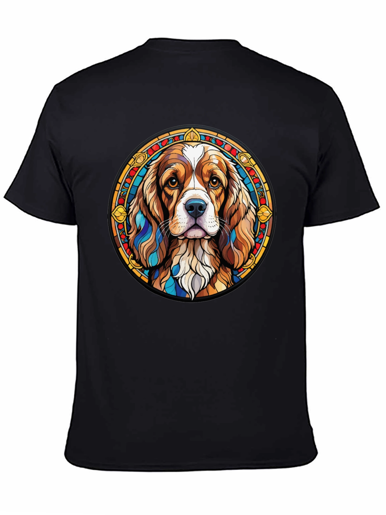 Dog Breed Graphic Tee - Stylish Round Design
