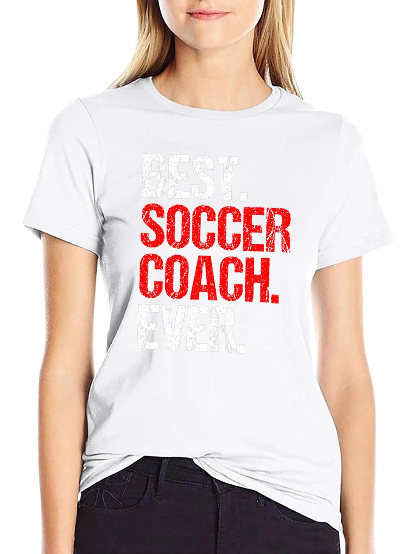Best Soccer Coach Ever Graphic T-Shirt