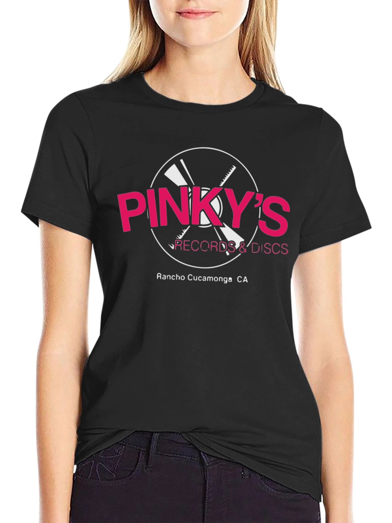 Pinkys Records & Discs T-Shirt