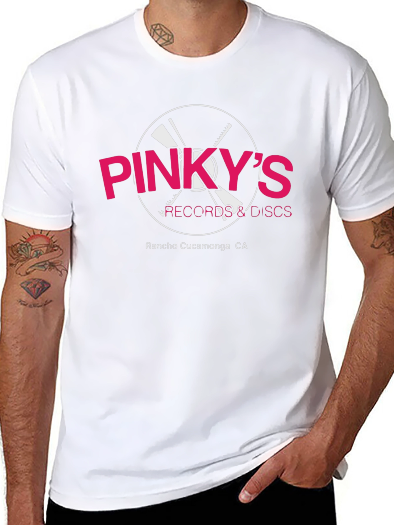 Pinkys Records & Discs T-Shirt