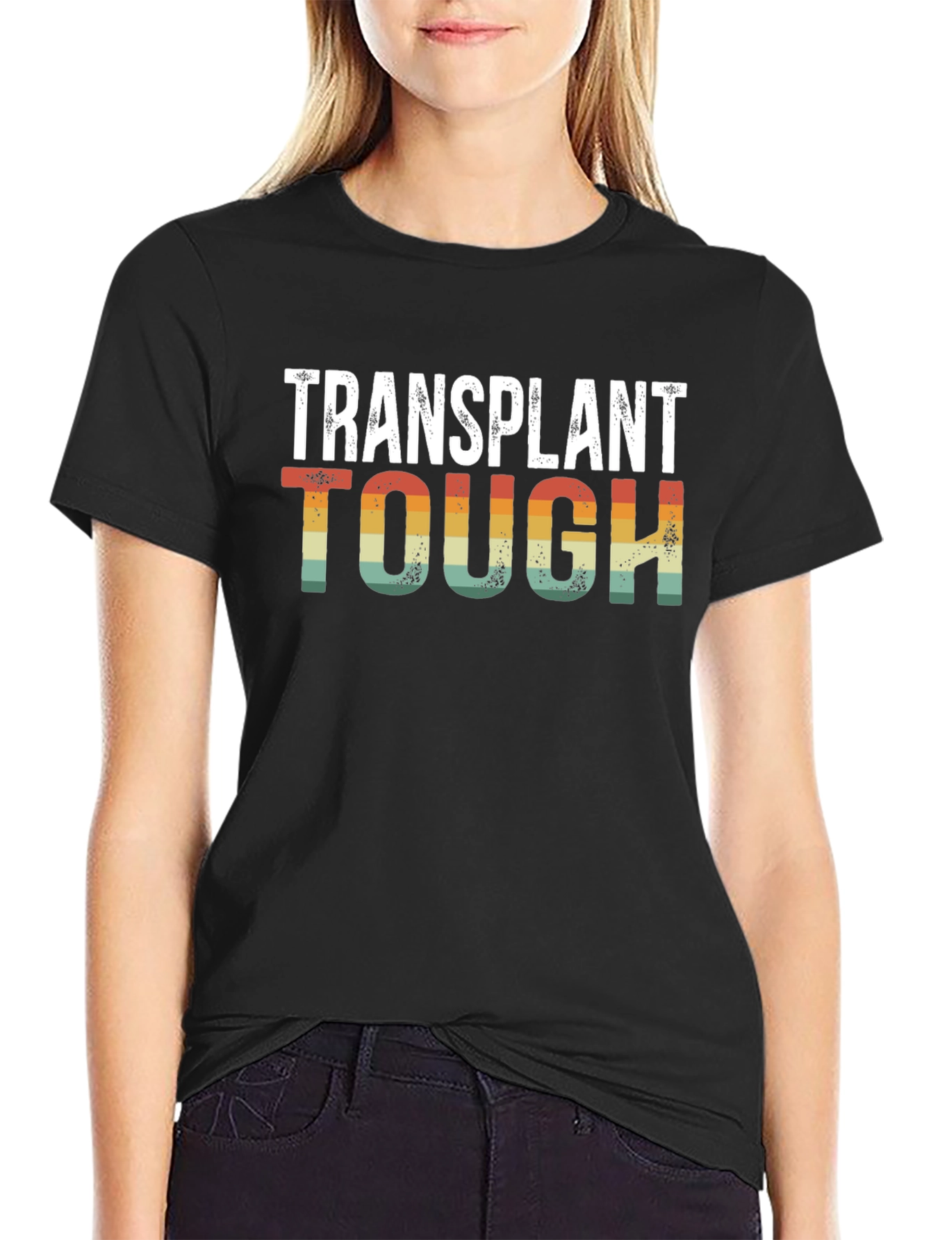 Transplant Tough Graphic T-Shirt - Black