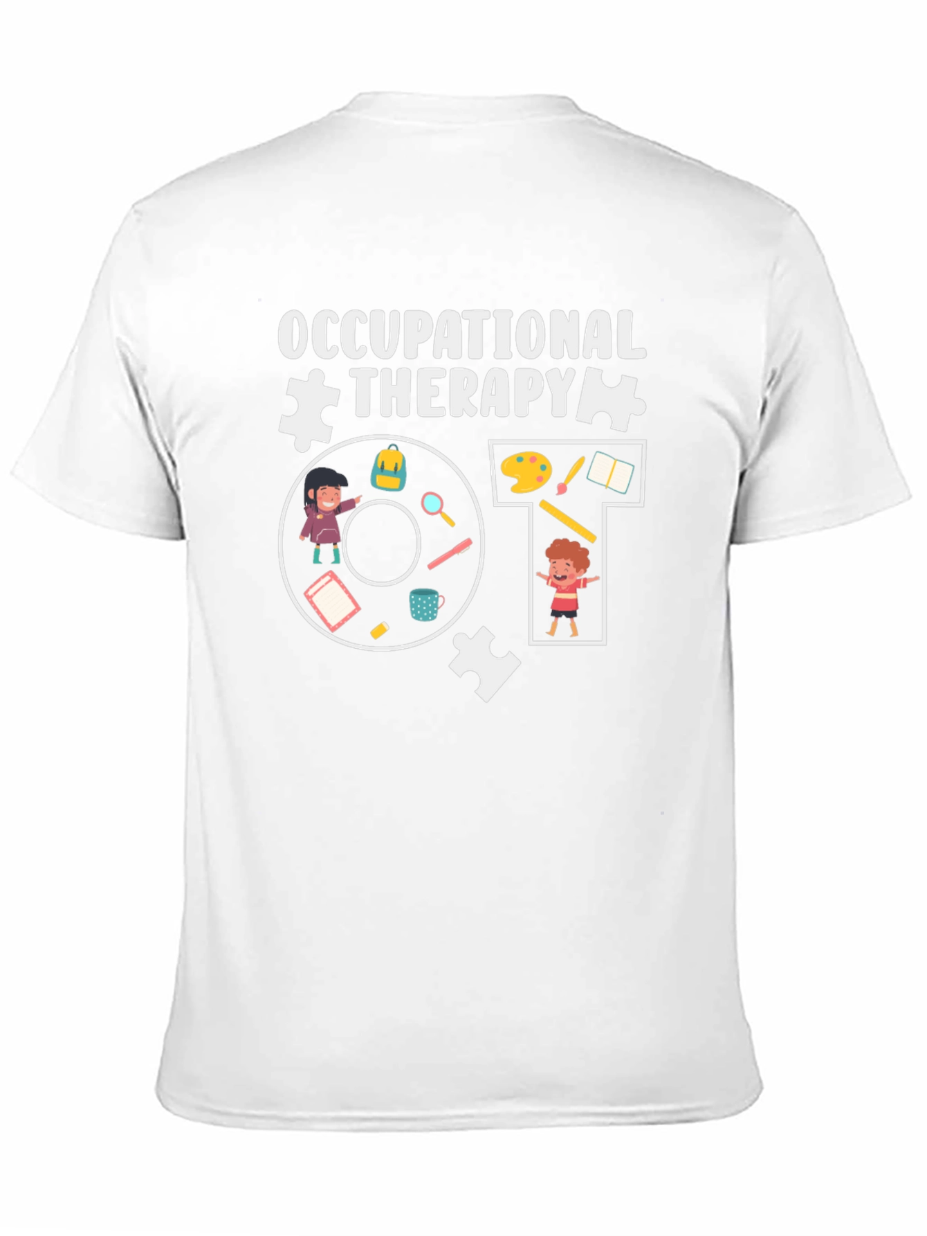 Occupational Therapy T-Shirt Puzzle Piece Tee