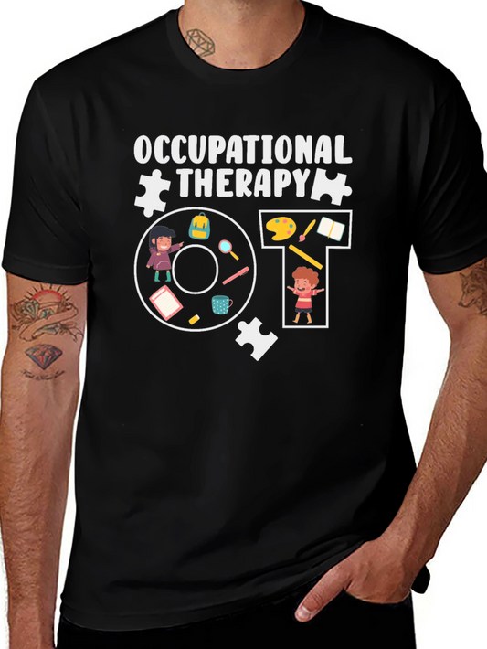 Occupational Therapy T-Shirt Puzzle Piece Tee