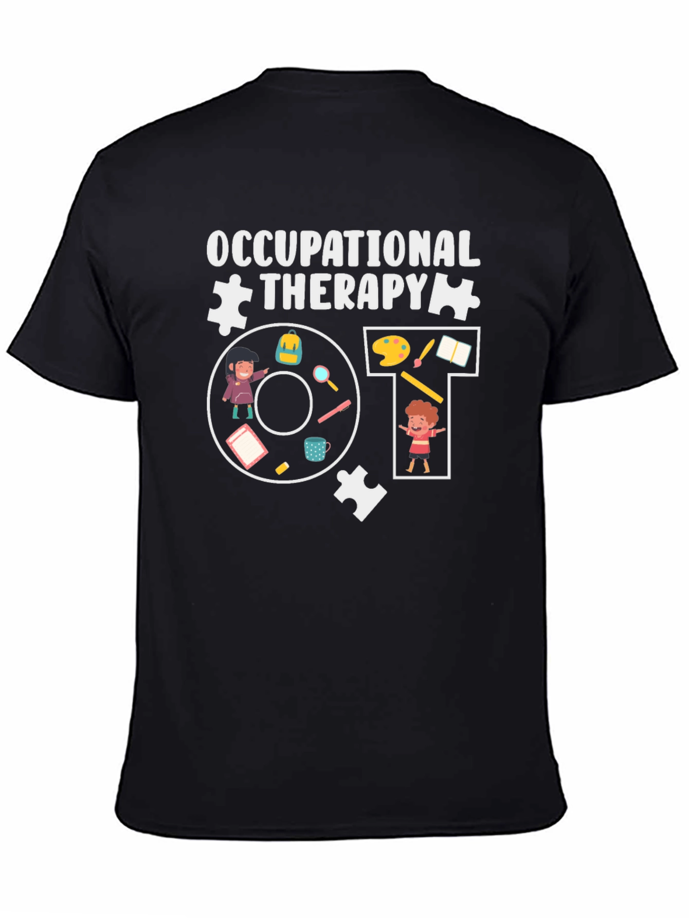 Occupational Therapy T-Shirt Puzzle Piece Tee