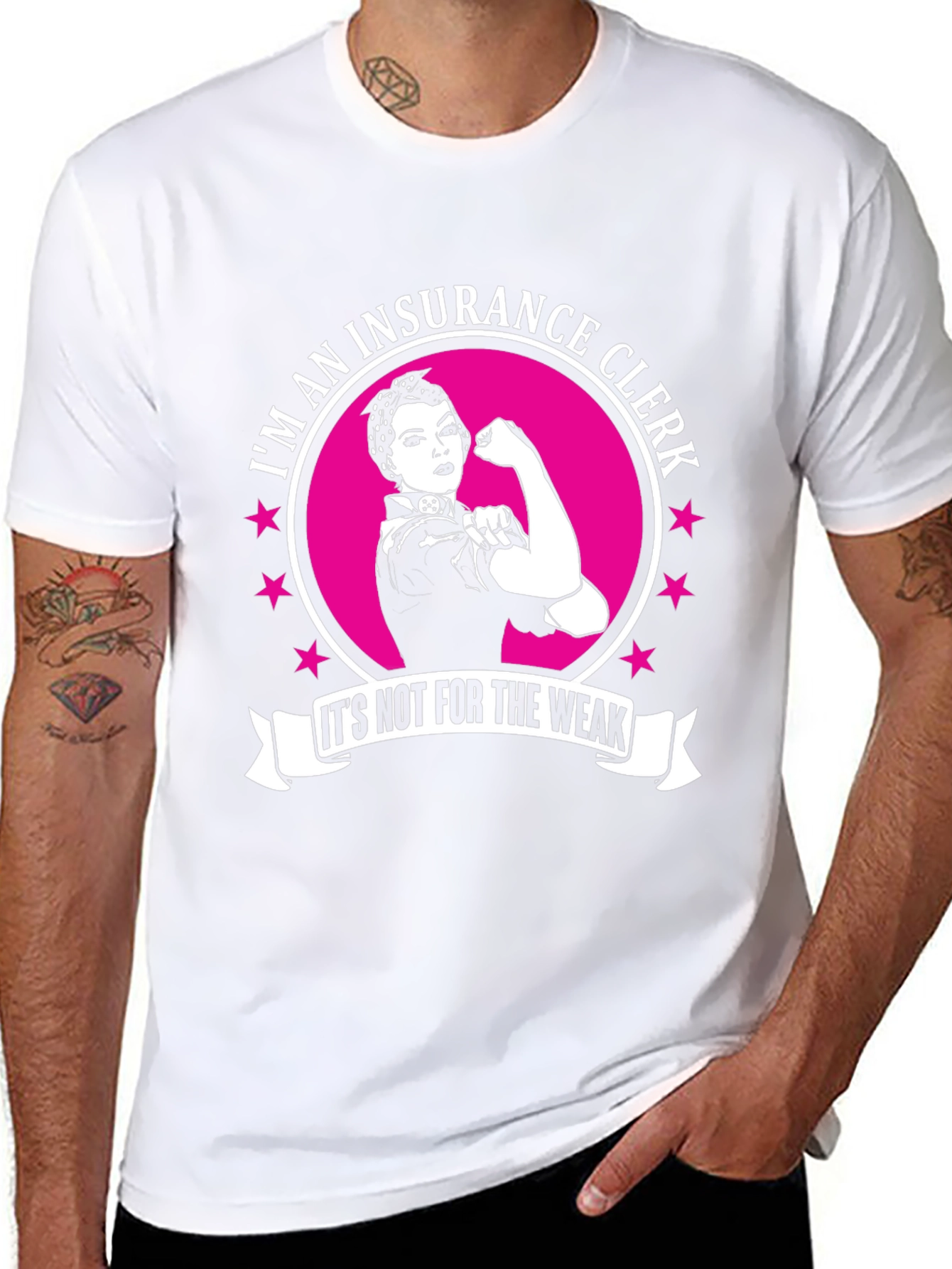 Insurance Clerk T-Shirt - Not for the Weak!