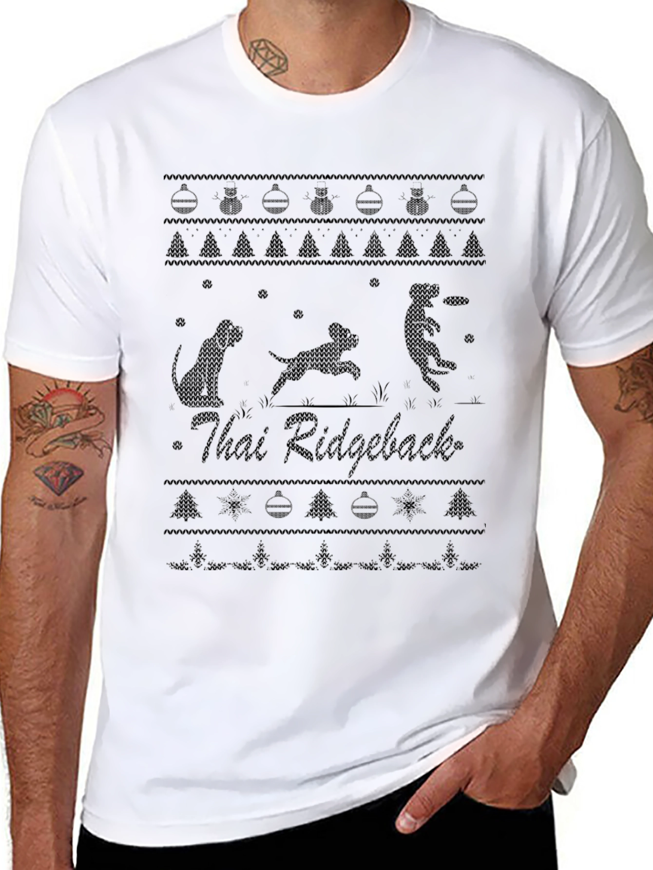 Thai Ridgeback Christmas T-Shirt