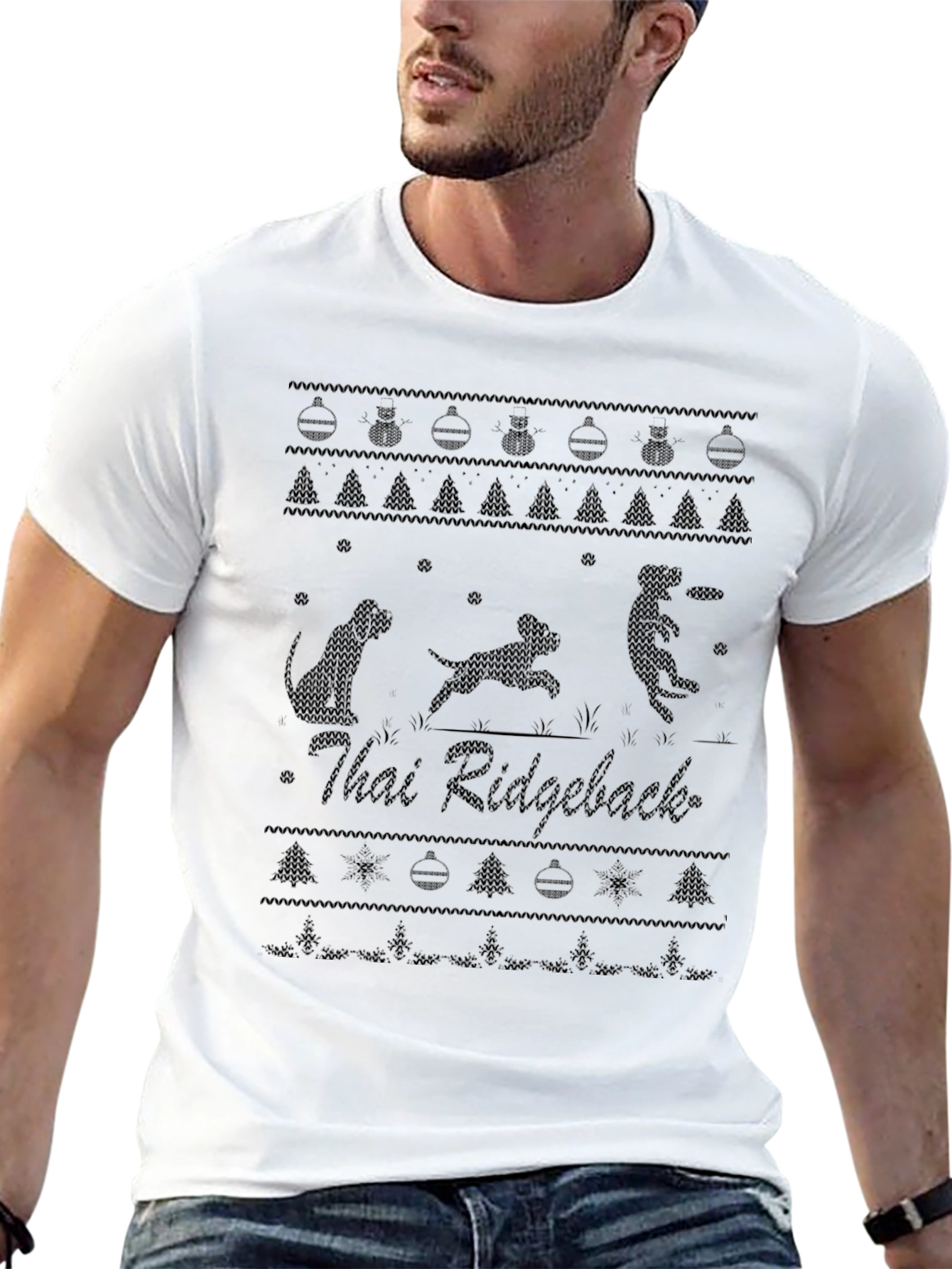 Thai Ridgeback Christmas T-Shirt
