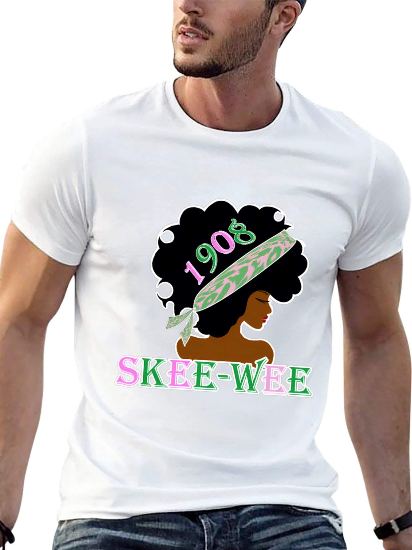 Skee-Wee T-Shirt Black Cotton Graphic Tee