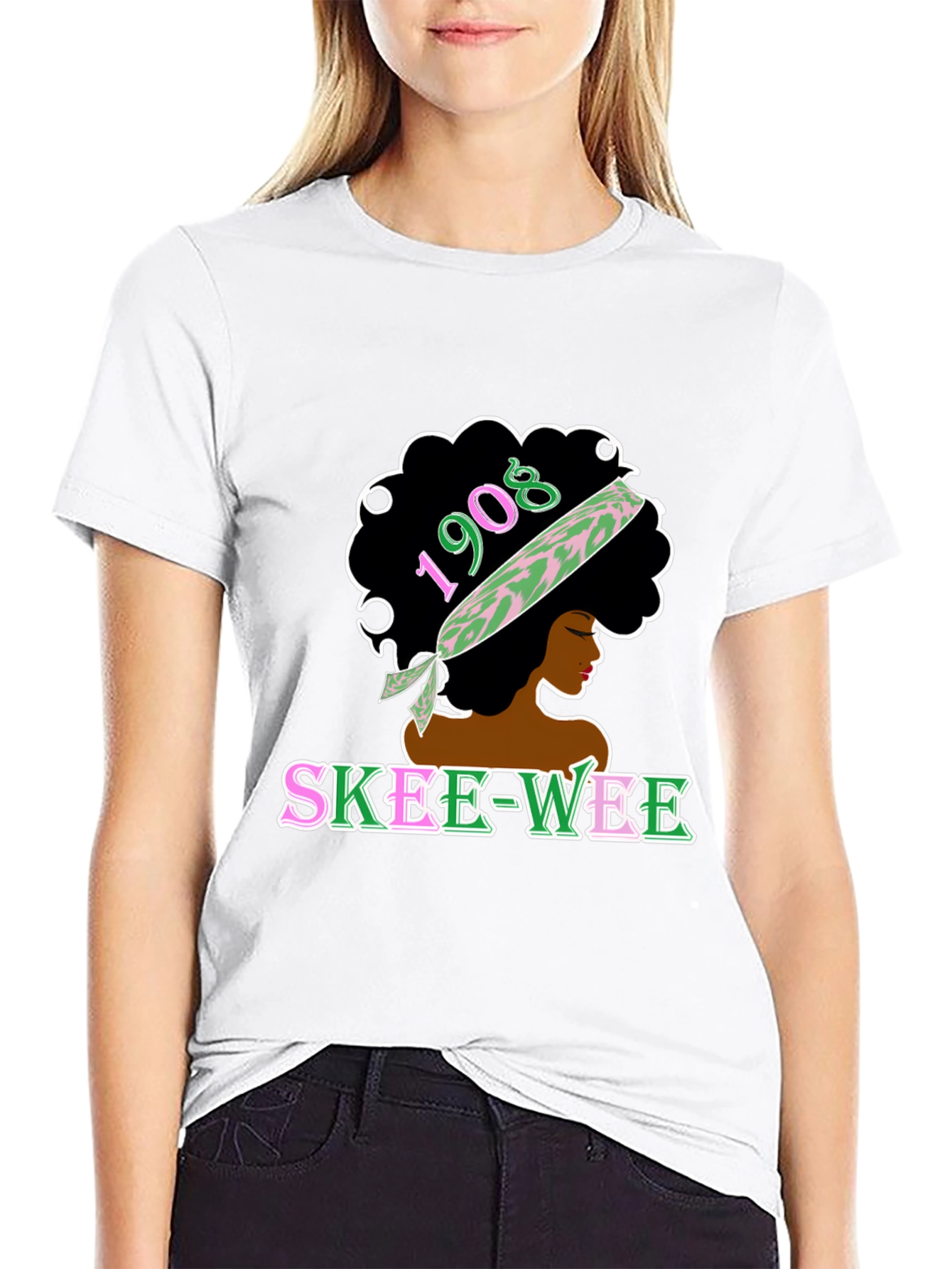 Skee-Wee T-Shirt Black Cotton Graphic Tee