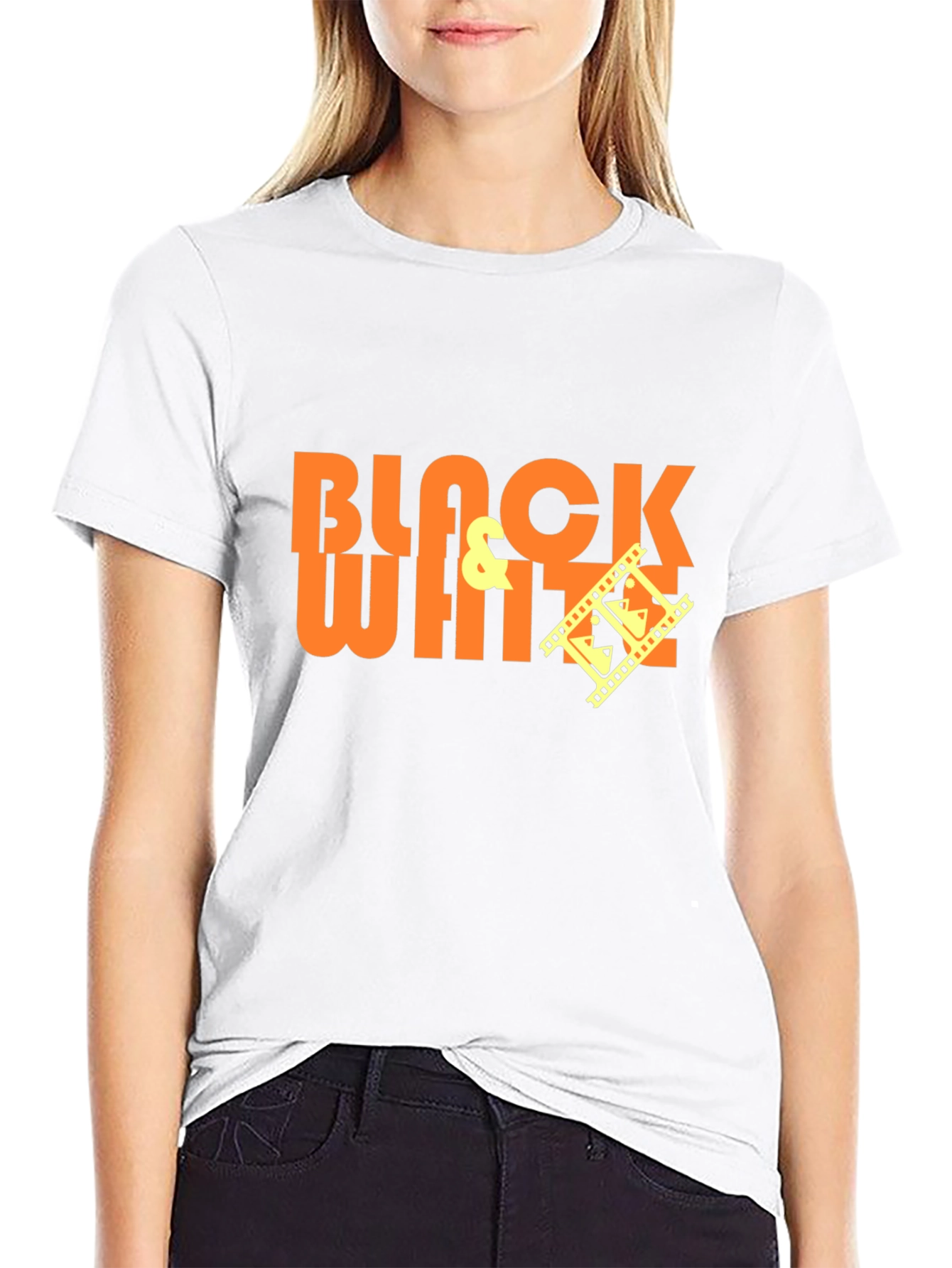 Black & White Movie Fan T-Shirt