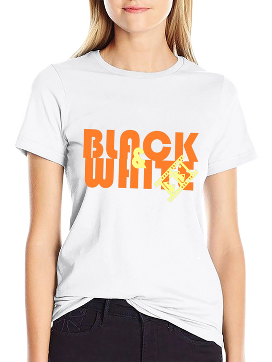 Black & White Movie Fan T-Shirt