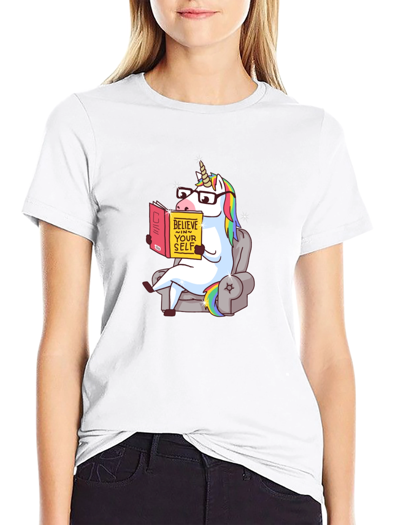Believe in Yourself Unicorn T-Shirt