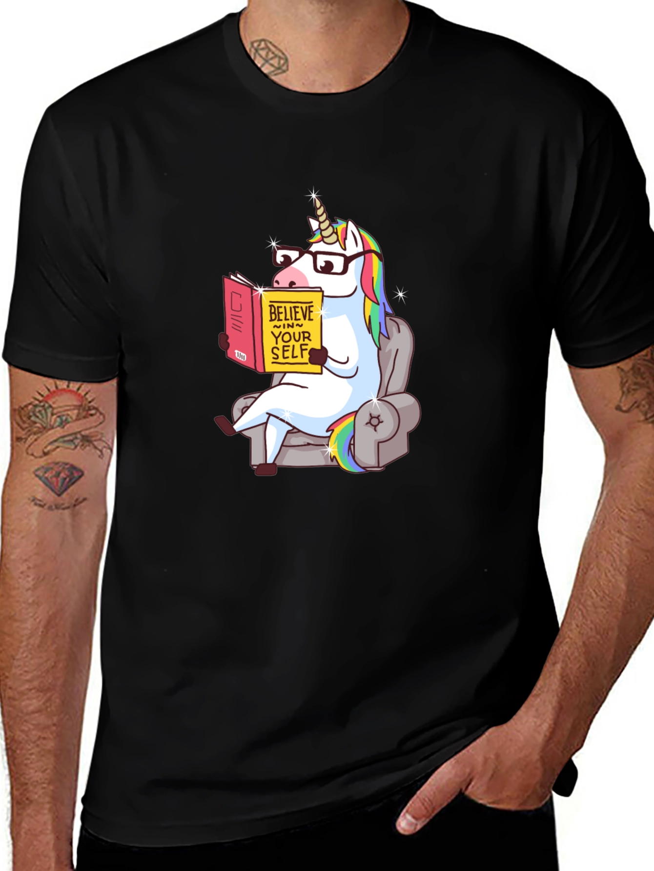 Believe in Yourself Unicorn T-Shirt