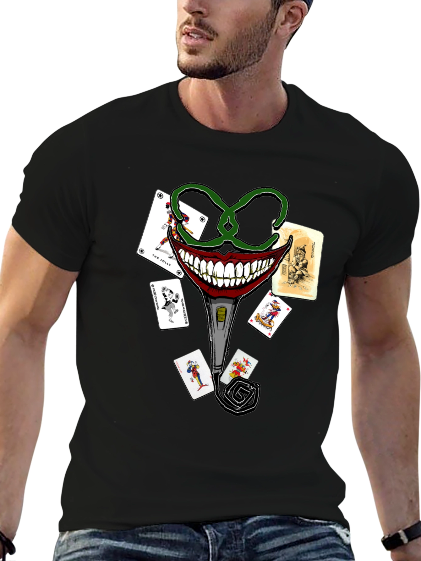 Joker Card Graphic Tee