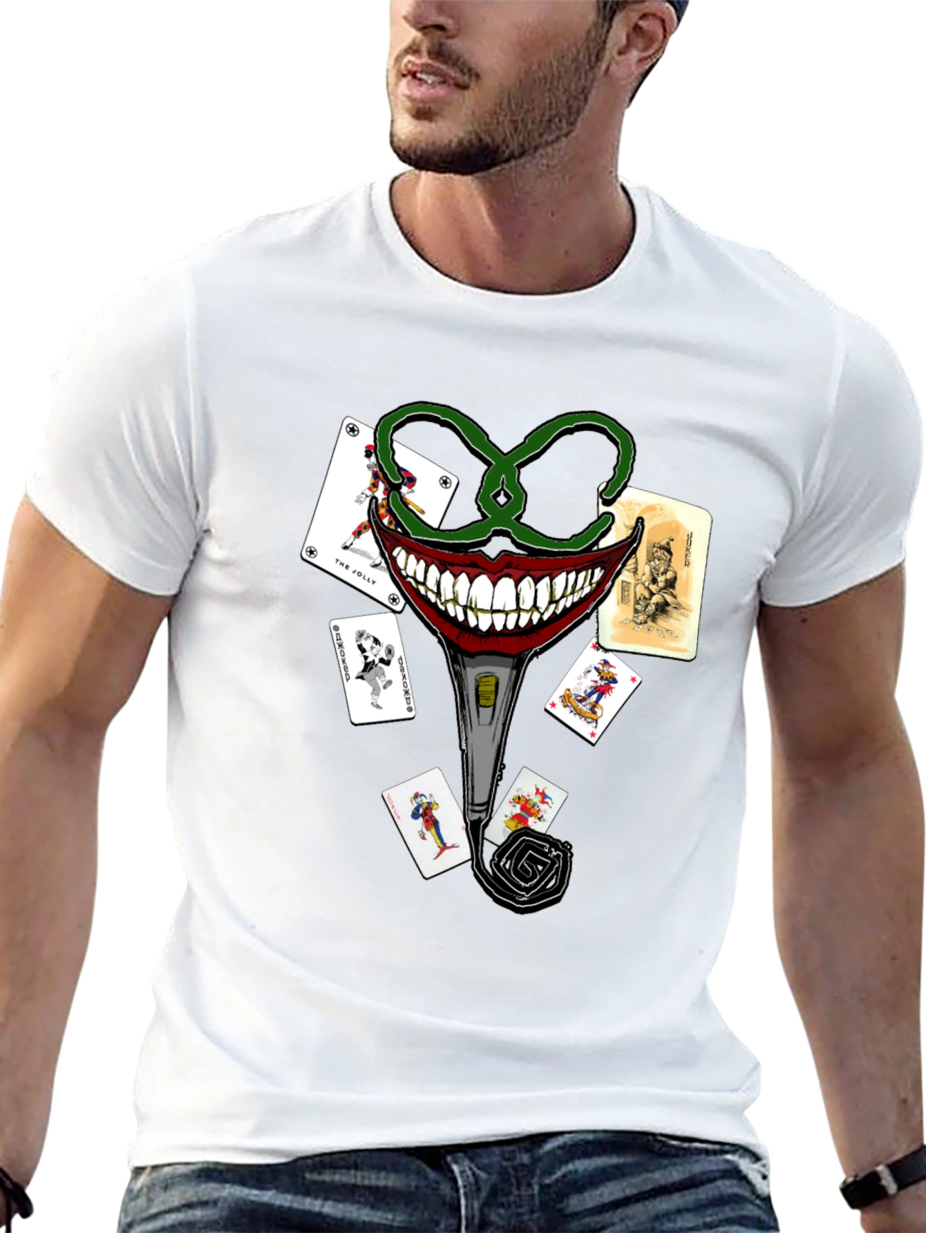 Joker Card Graphic Tee