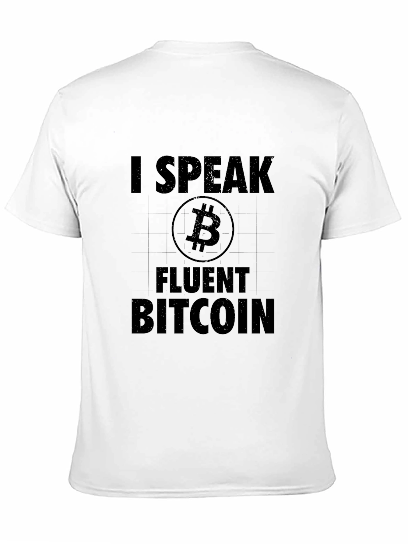 I Speak Fluent Bitcoin Black T-Shirt