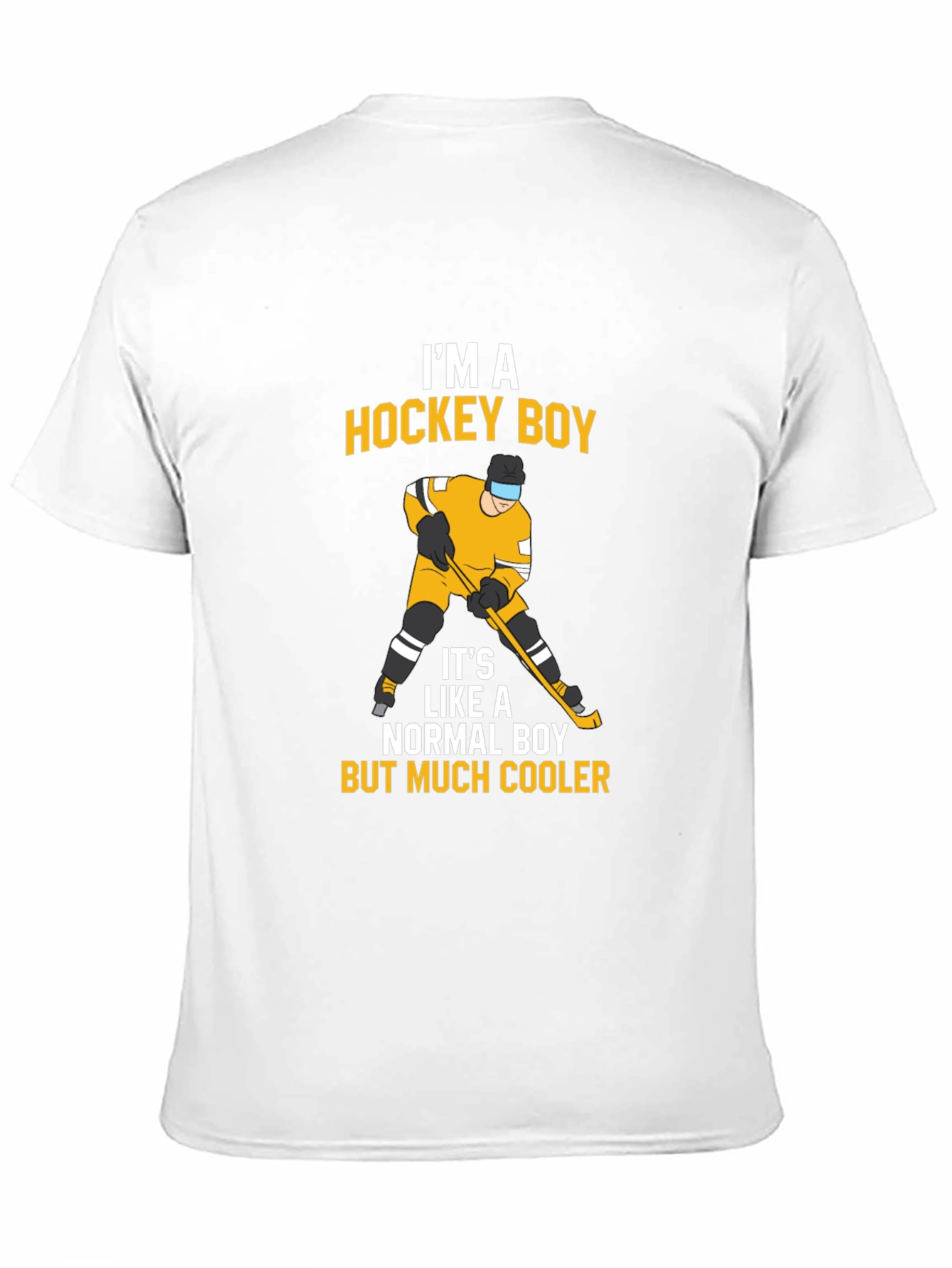 Hockey Boy T-Shirt - Cool and Sporty Design