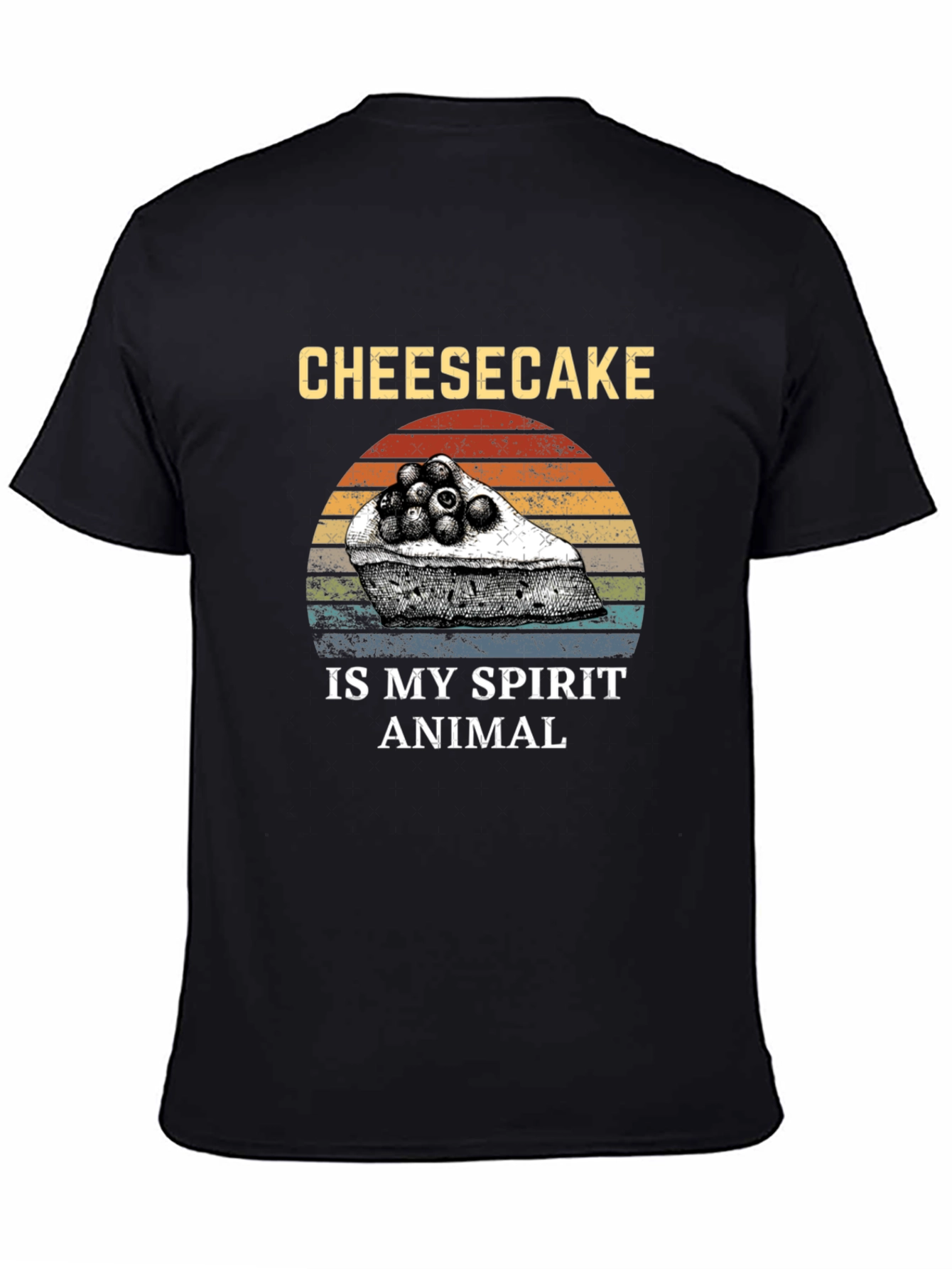 Cheesecake Spirit Animal T-Shirt - Funny Foodie Tee