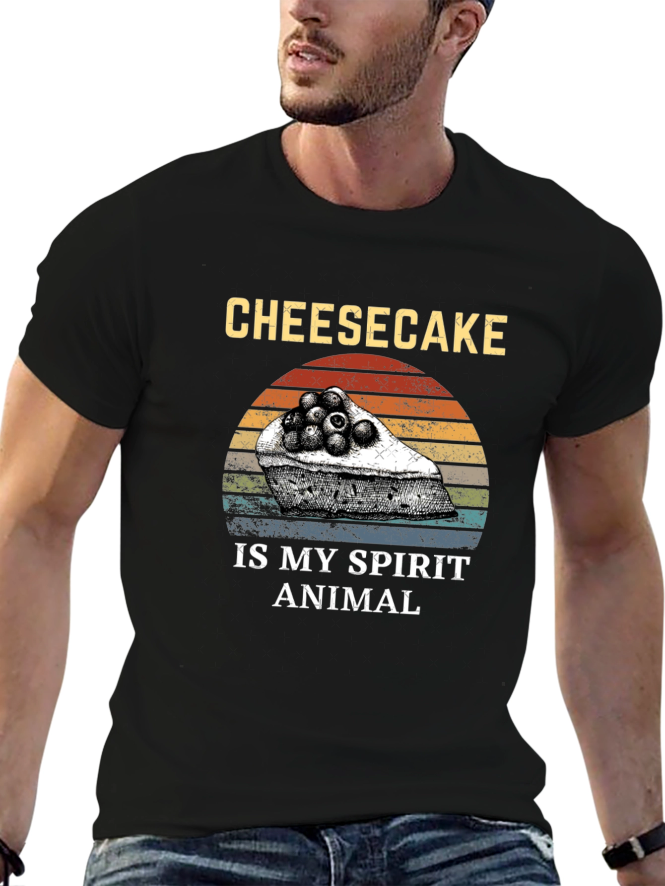 Cheesecake Spirit Animal T-Shirt - Funny Foodie Tee