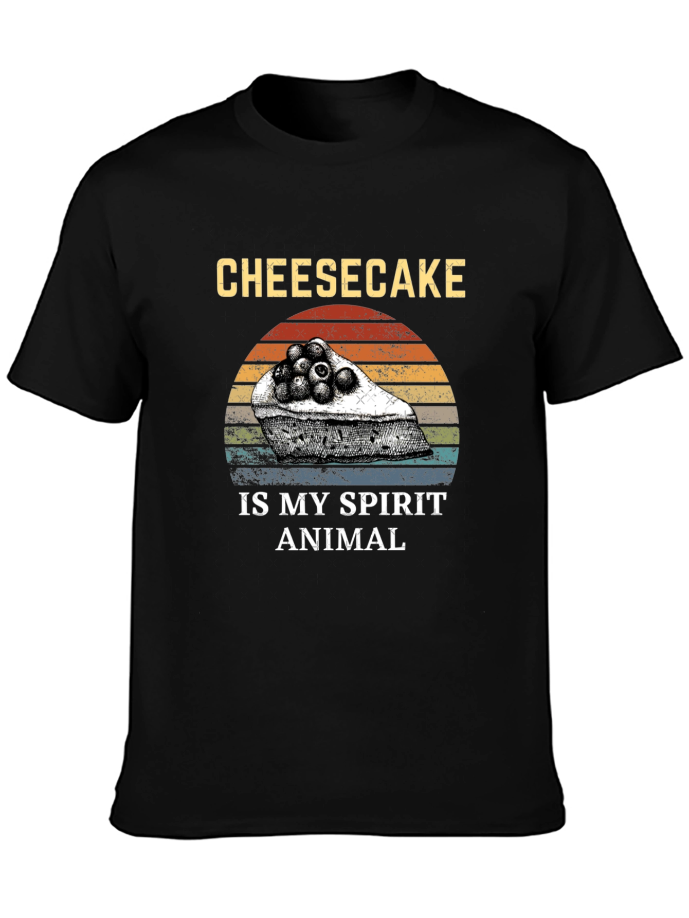 Cheesecake Spirit Animal T-Shirt - Funny Foodie Tee