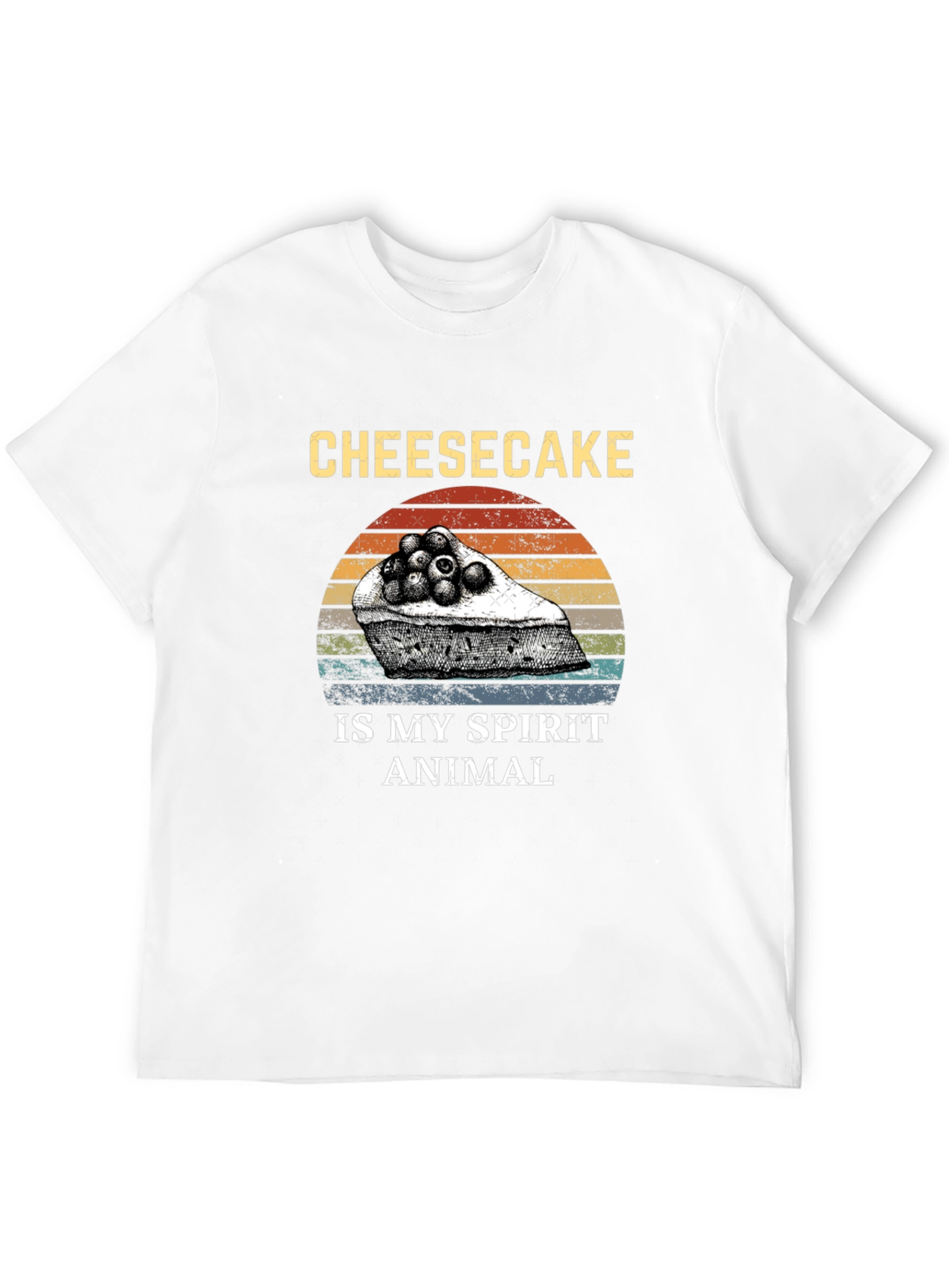 Cheesecake Spirit Animal T-Shirt - Funny Foodie Tee