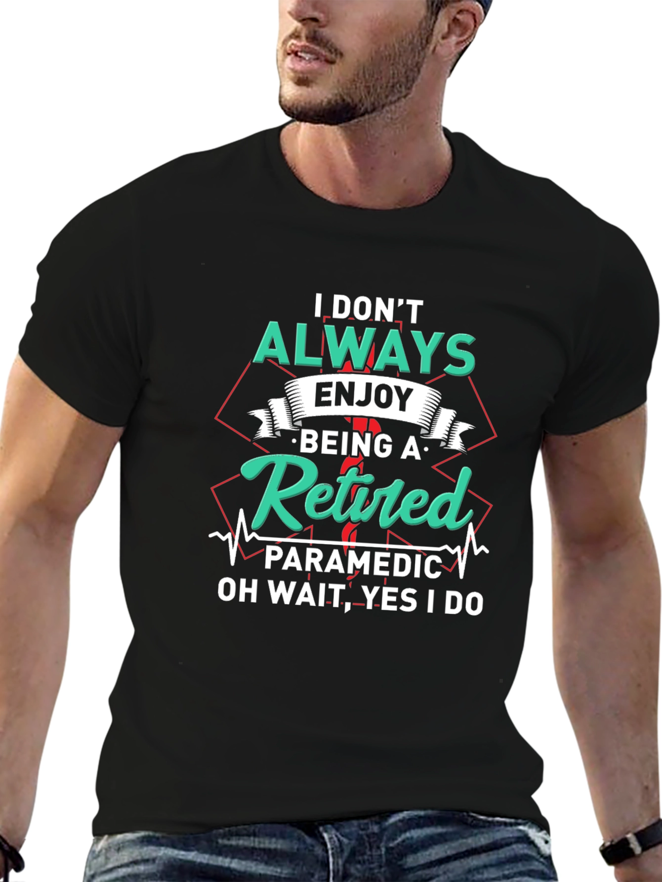 Retired Paramedic T-Shirt Funny EMS Gift Idea