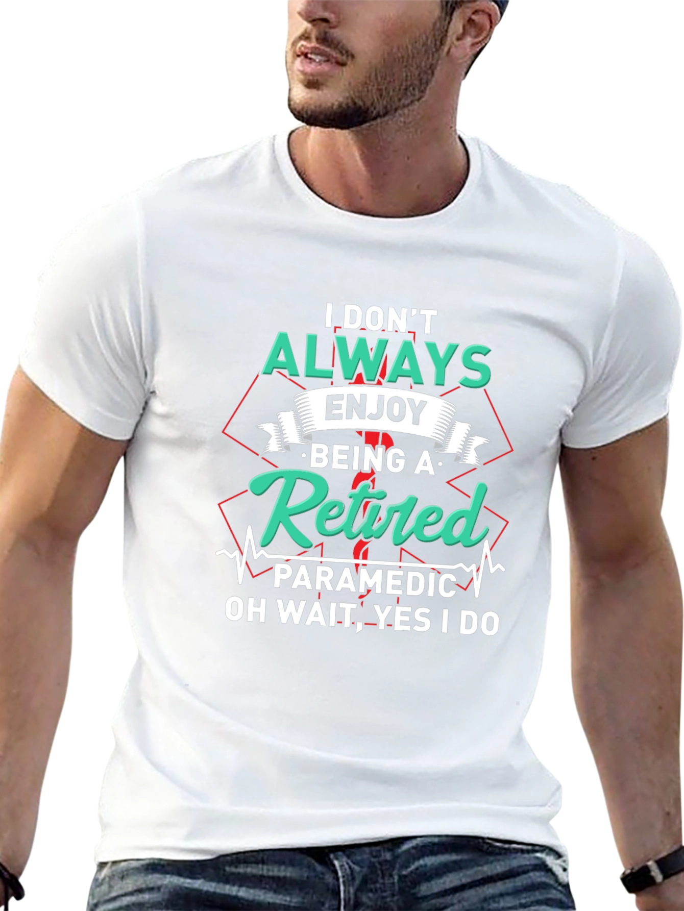 Retired Paramedic T-Shirt Funny EMS Gift Idea