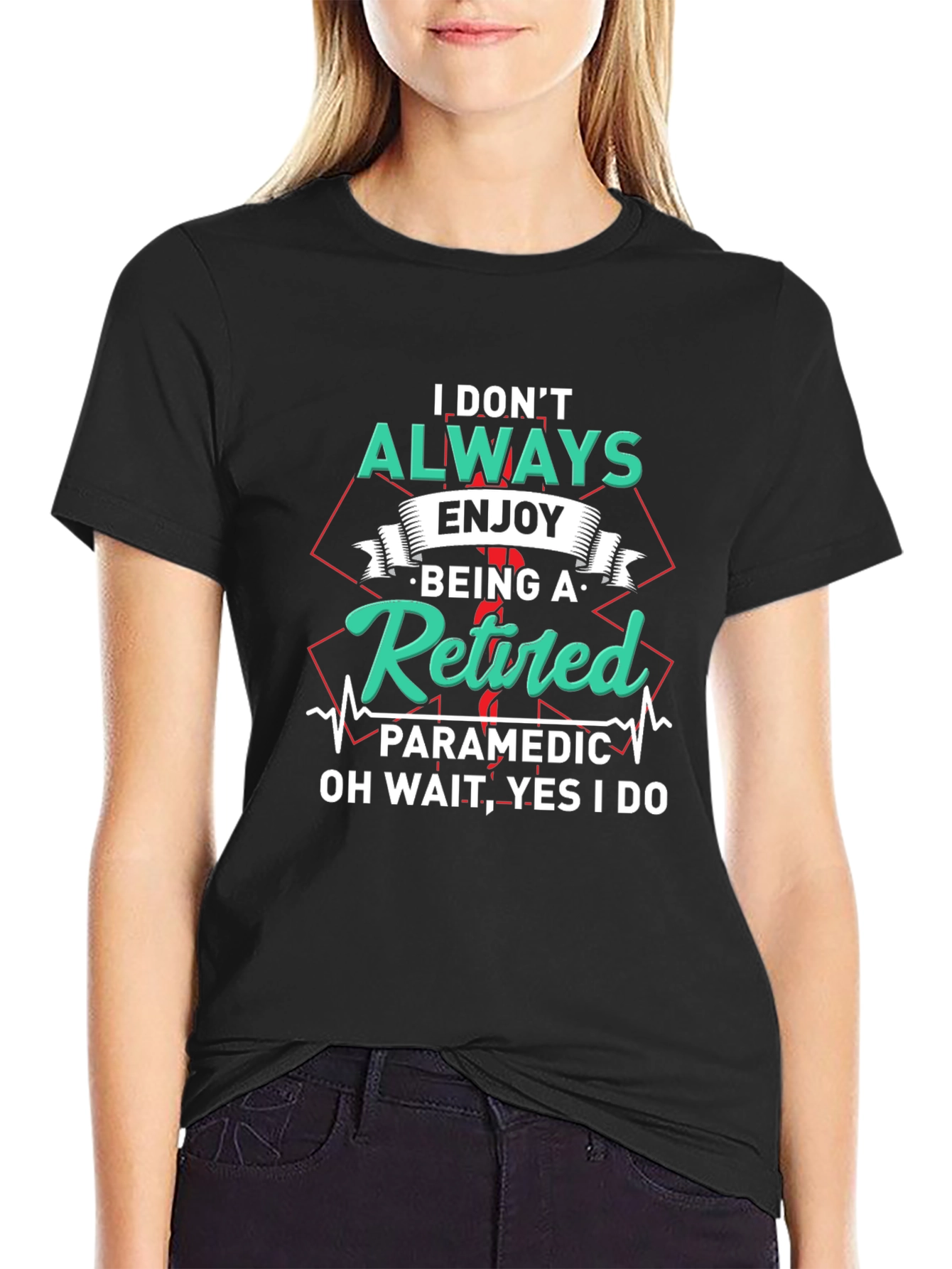 Retired Paramedic T-Shirt Funny EMS Gift Idea
