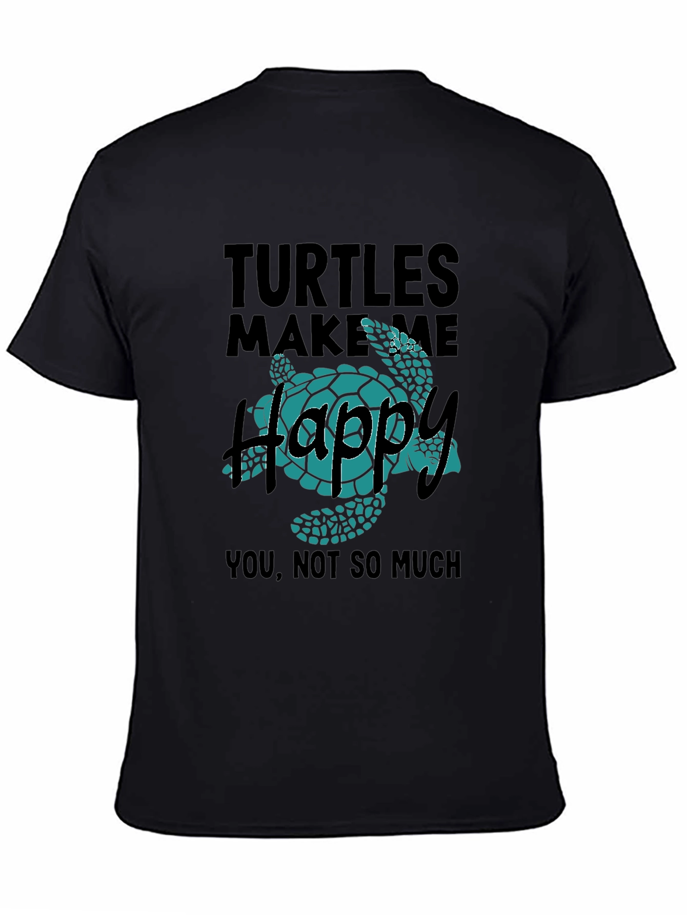 Turtles Make Me Happy Graphic T-Shirt