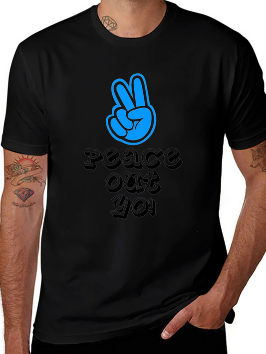 Peace Out Yo! Graphic Tee
