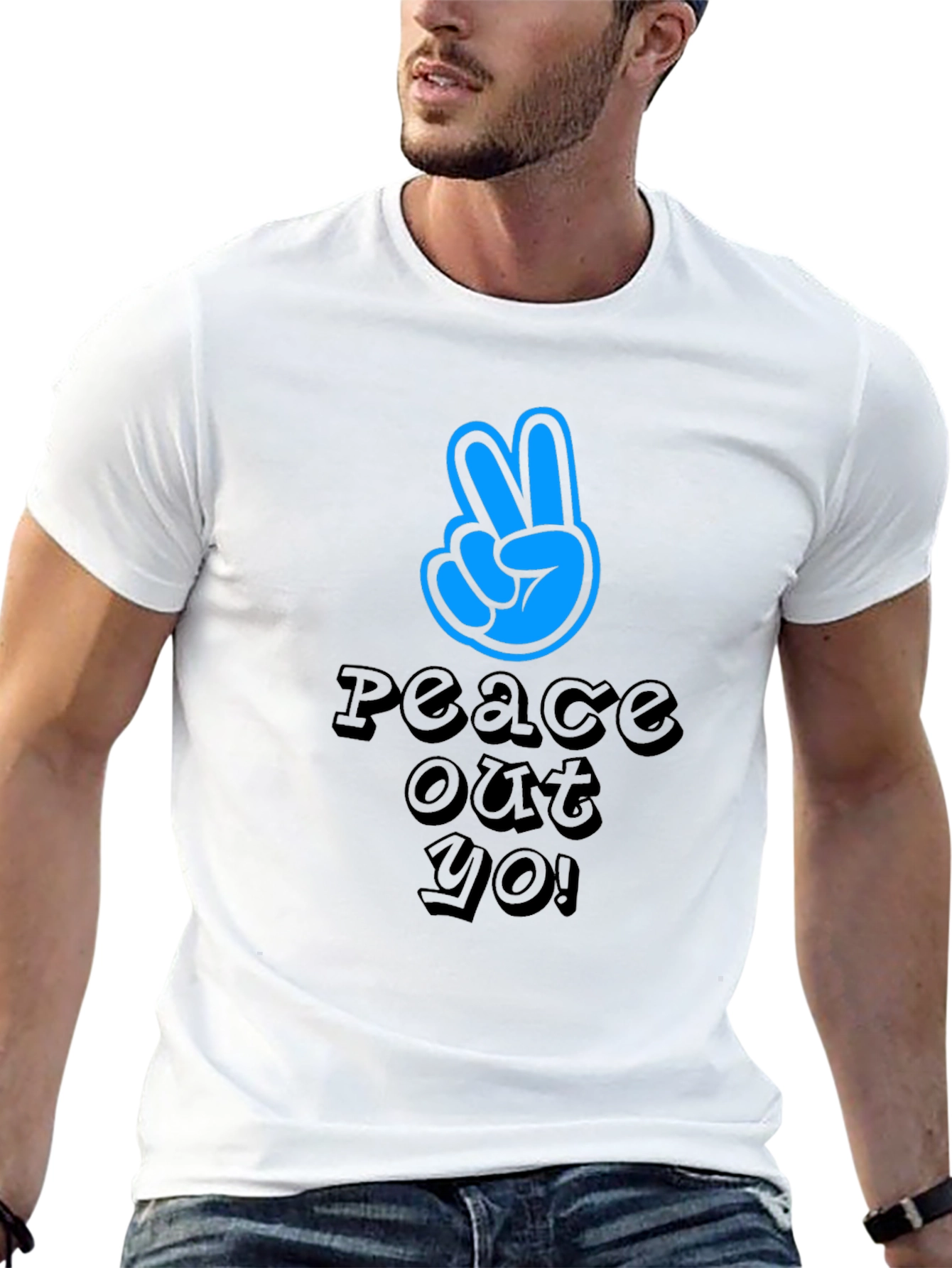 Peace Out Yo! Graphic Tee