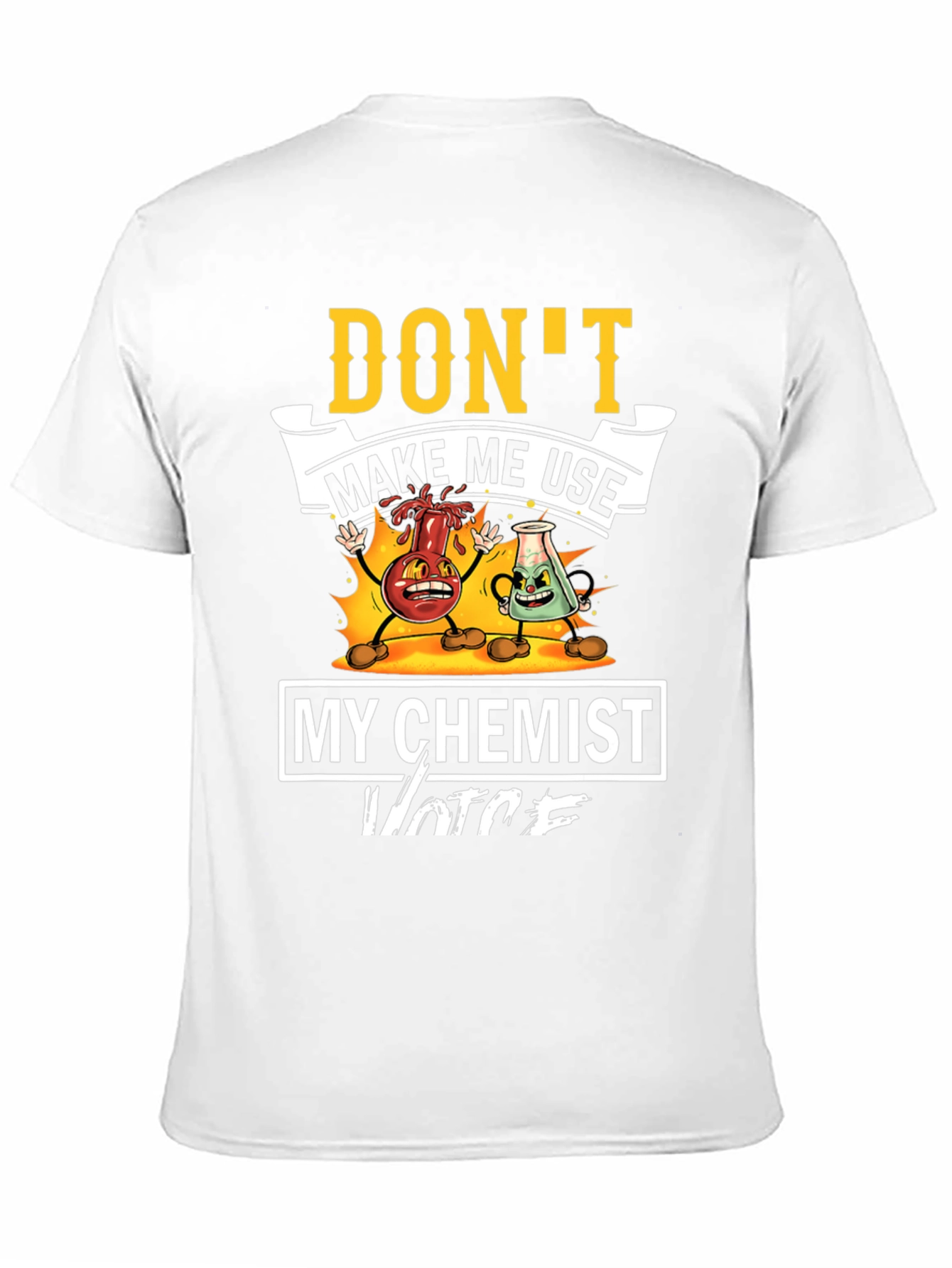 Funny Chemist Voice Graphic T-Shirt