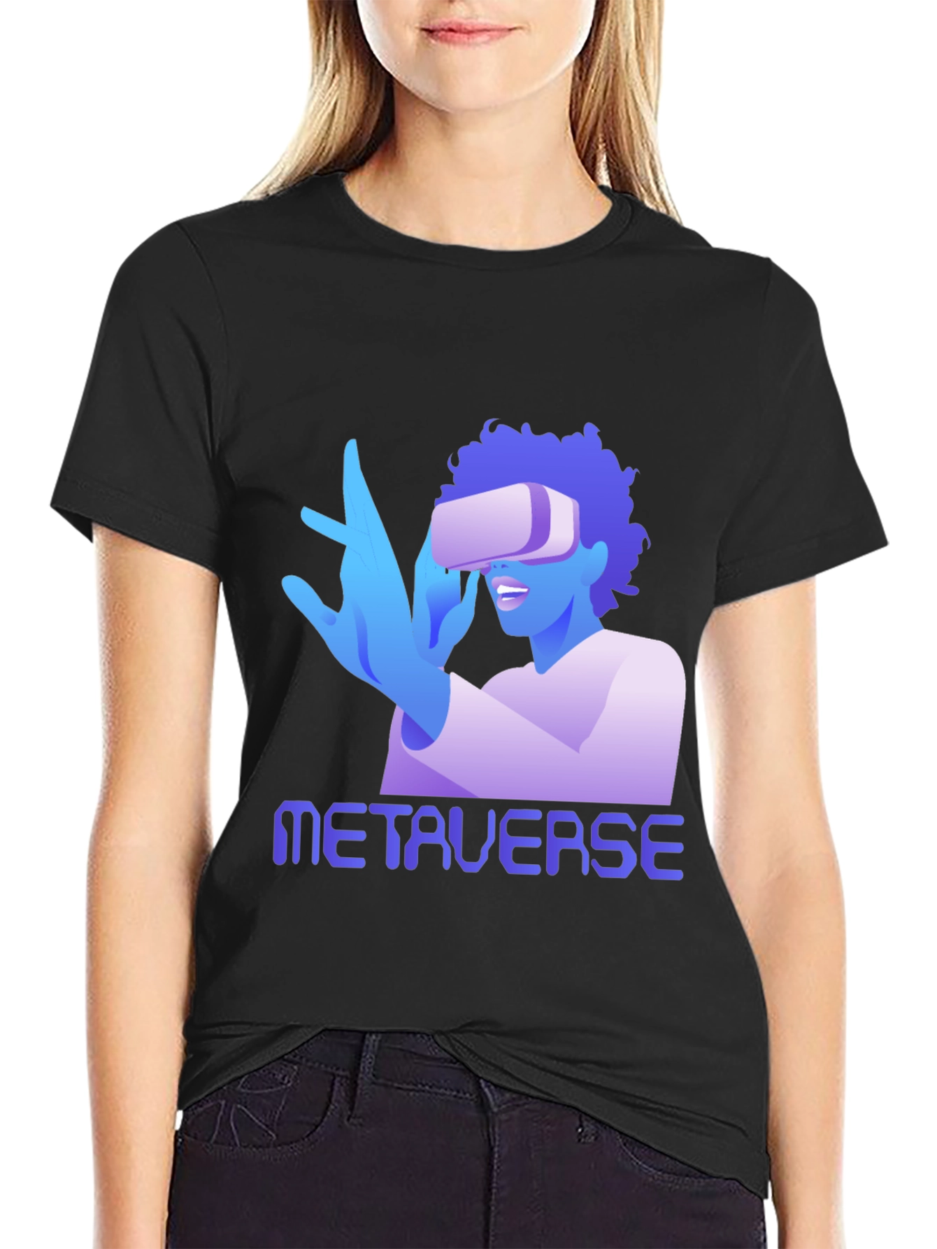Metaverse VR T-Shirt - Immersive Virtual Reality Tee