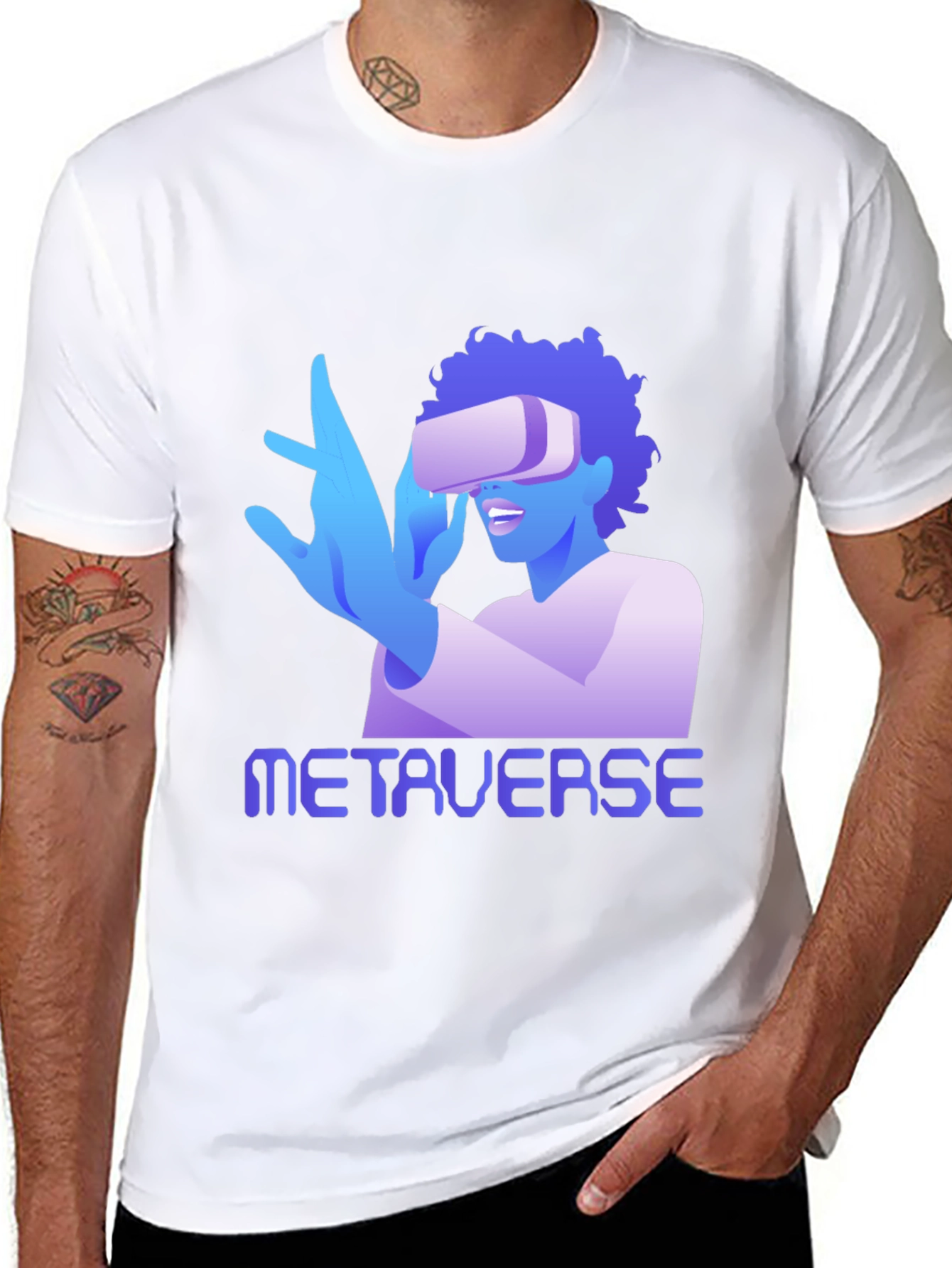 Metaverse VR T-Shirt - Immersive Virtual Reality Tee