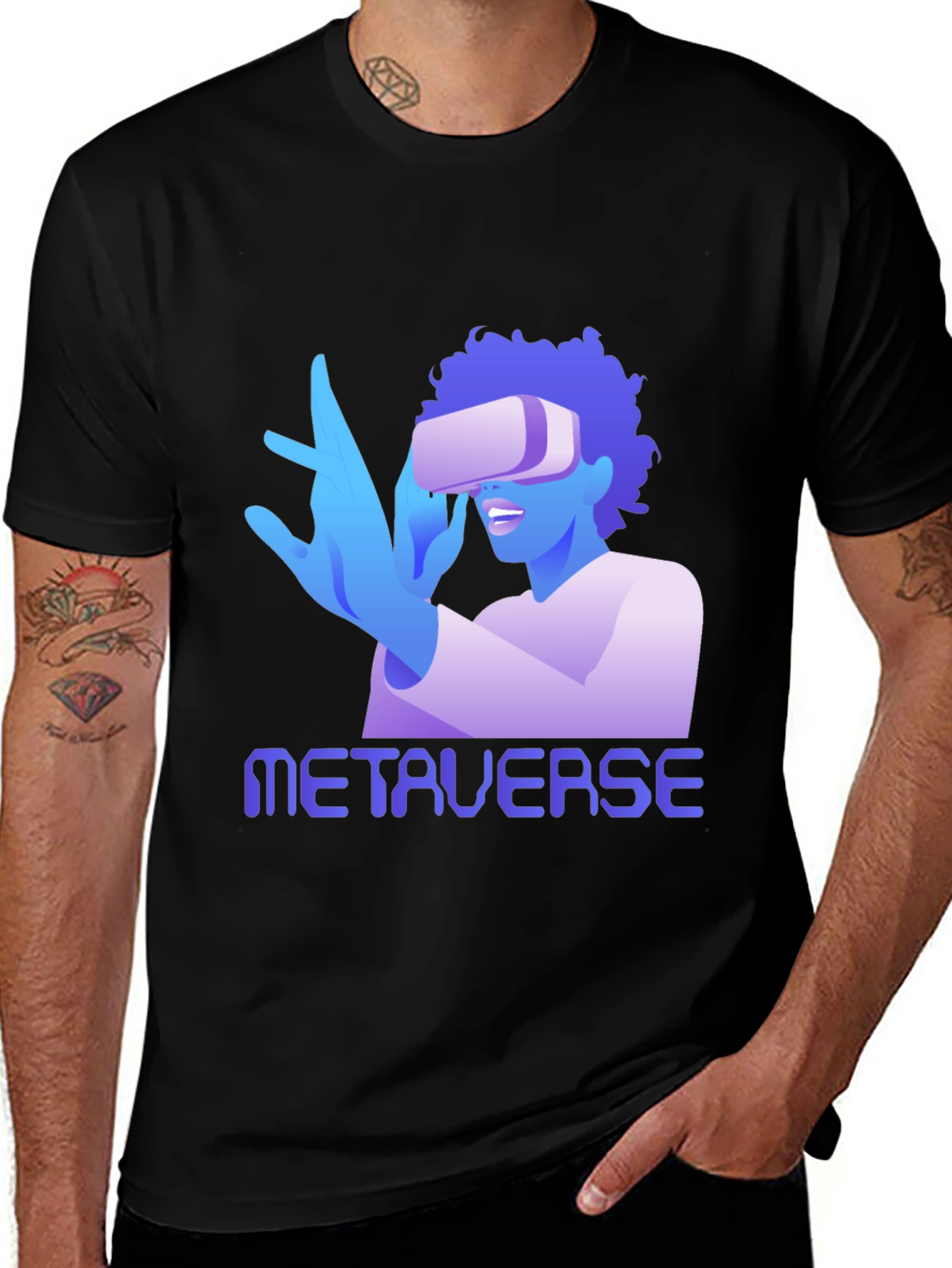 Metaverse VR T-Shirt - Immersive Virtual Reality Tee