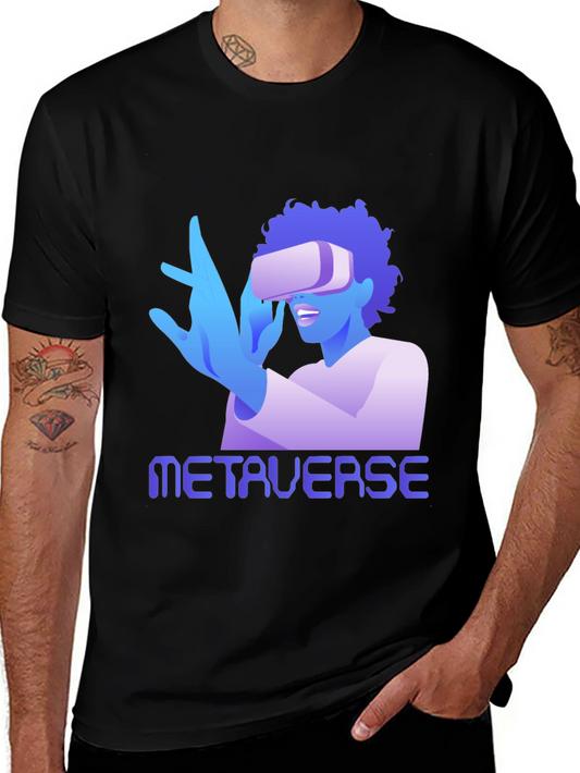 Metaverse VR T-Shirt - Immersive Virtual Reality Tee