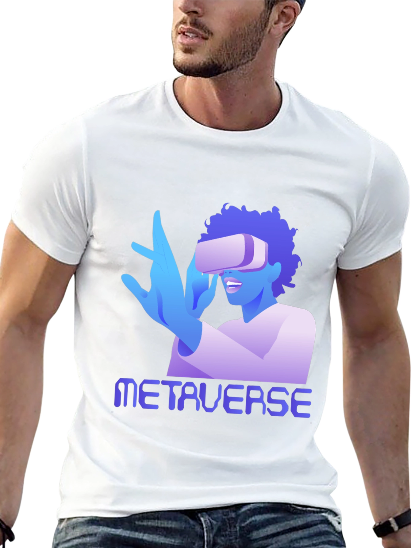 Metaverse VR T-Shirt - Immersive Virtual Reality Tee