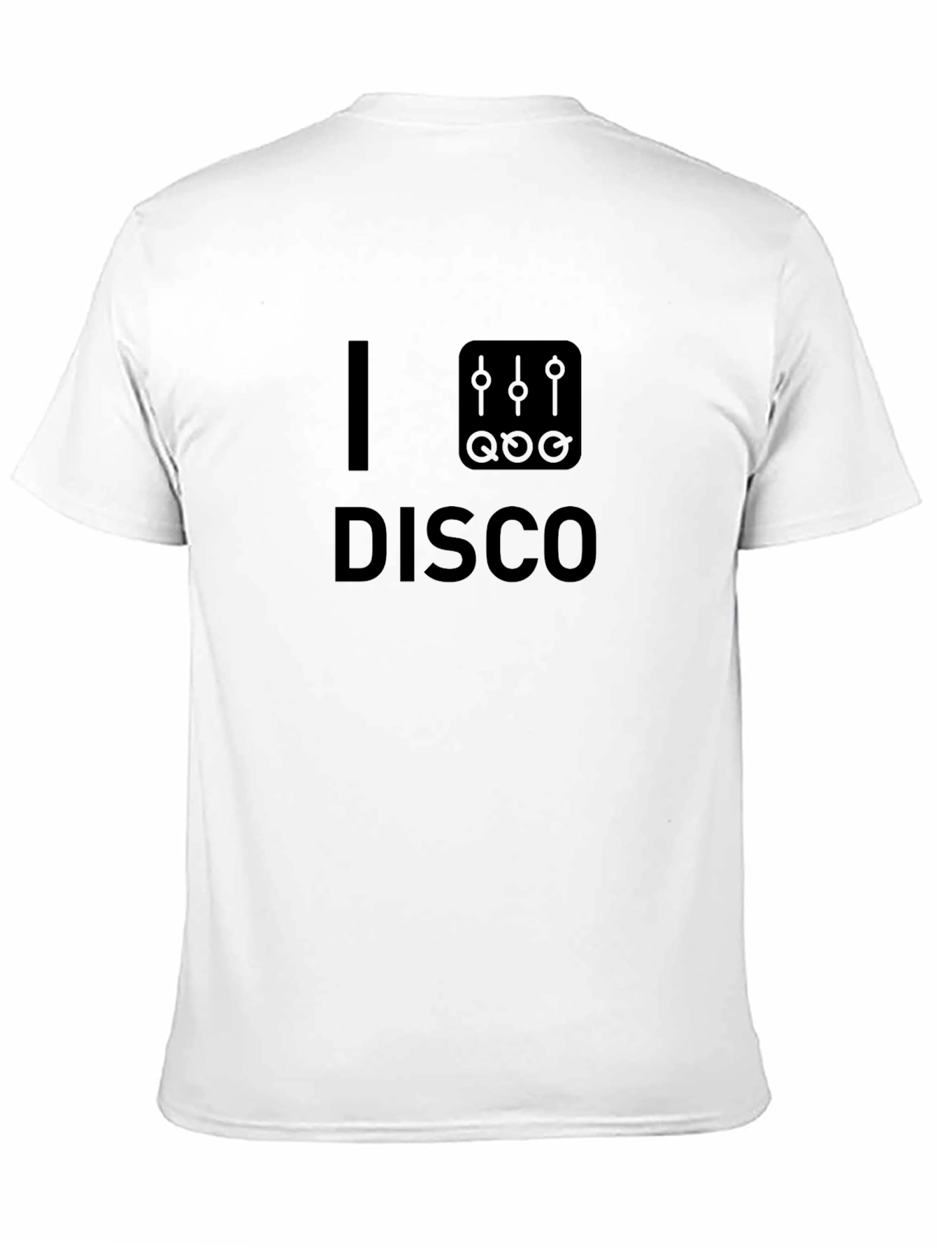 I Love Disco Black T-Shirt