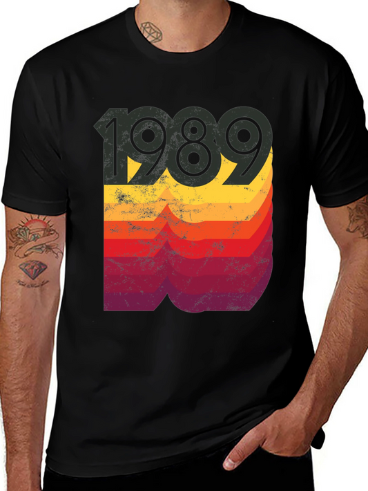 Retro 1989 Graphic T-Shirt - Vintage Style