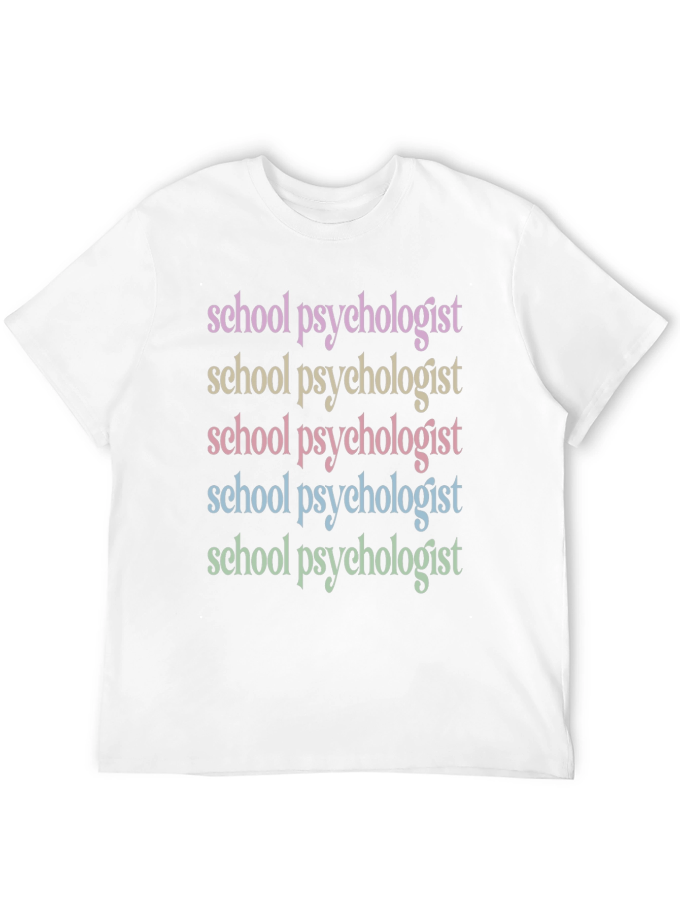 School Psychologist Graphic T-Shirt