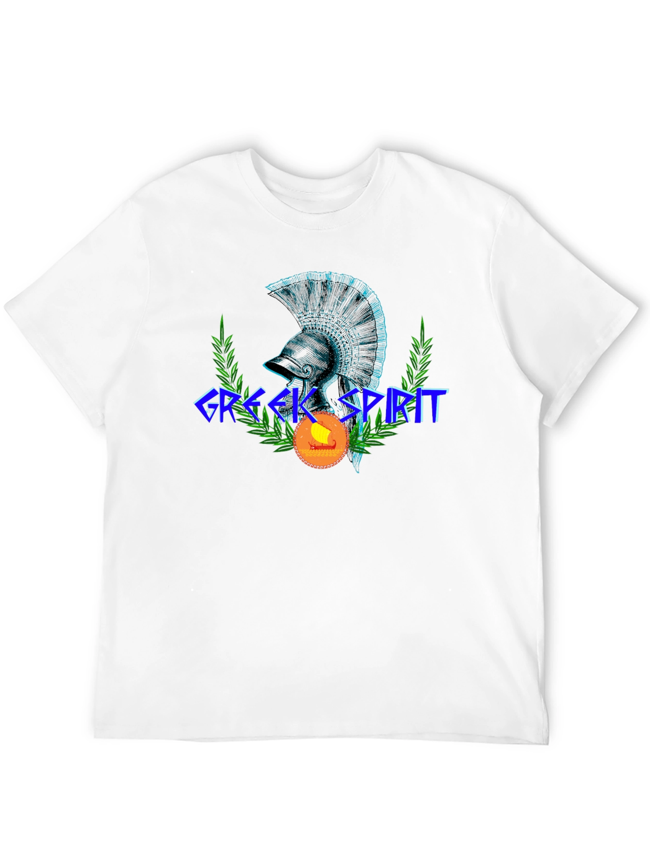Greek Spirit Graphic T-Shirt