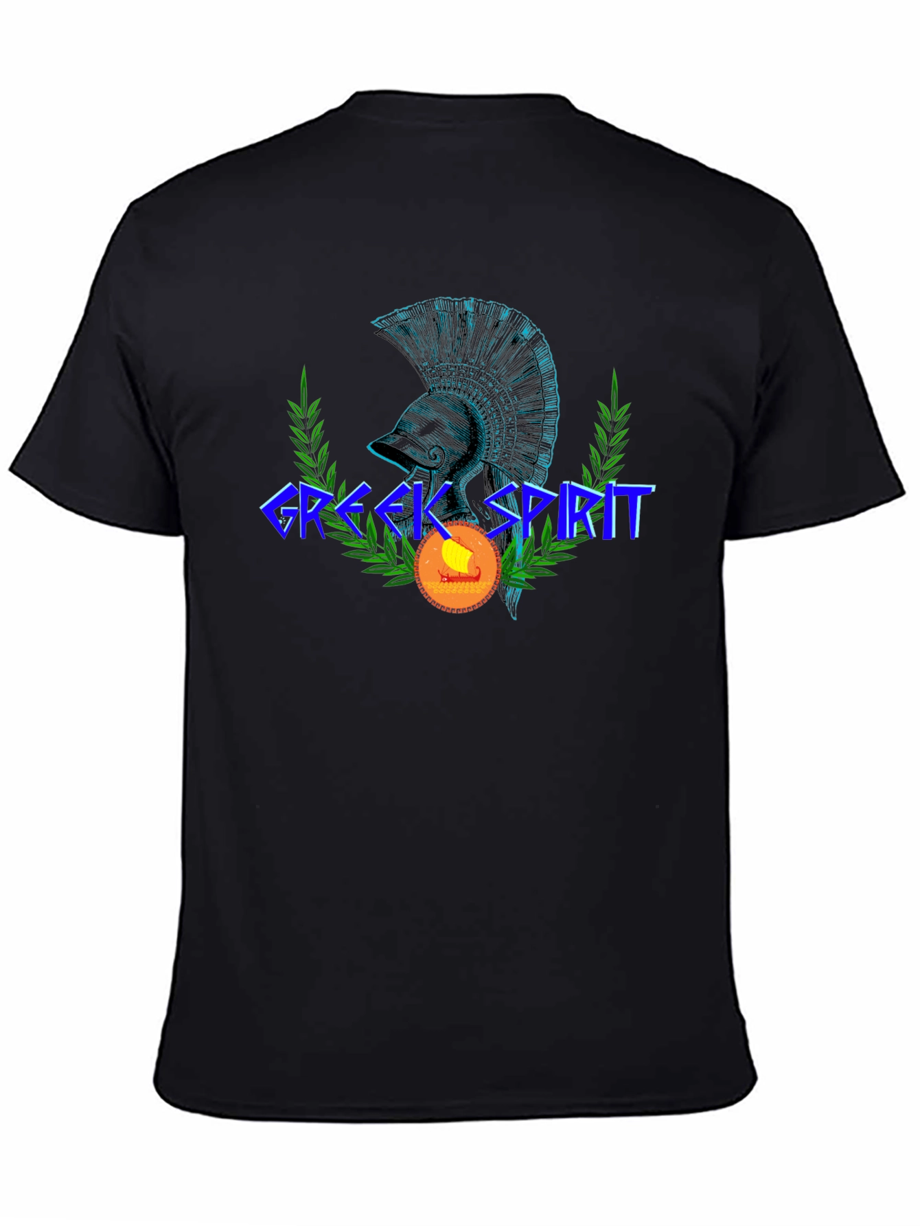 Greek Spirit Graphic T-Shirt