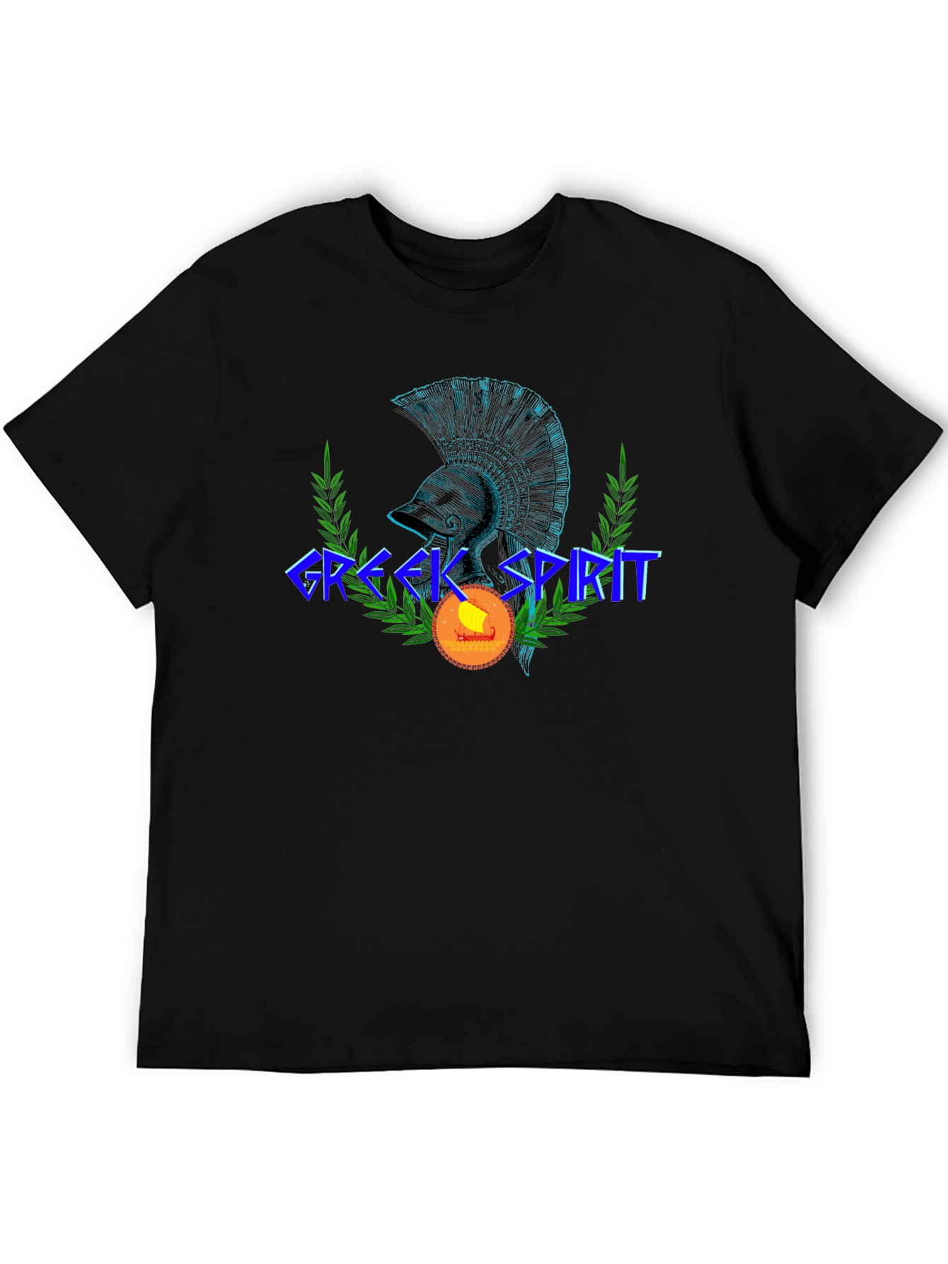 Greek Spirit Graphic T-Shirt